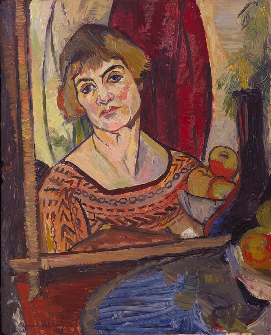 Self-Portrait by Suzanne Valadon - 1927 private collection