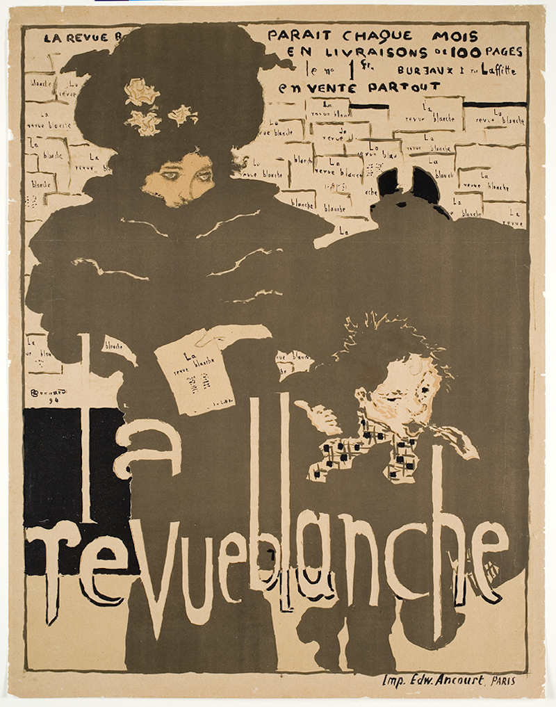 La Revue Blanche by Pierre Bonnard - 1894 Iwami Sanat Müzesi