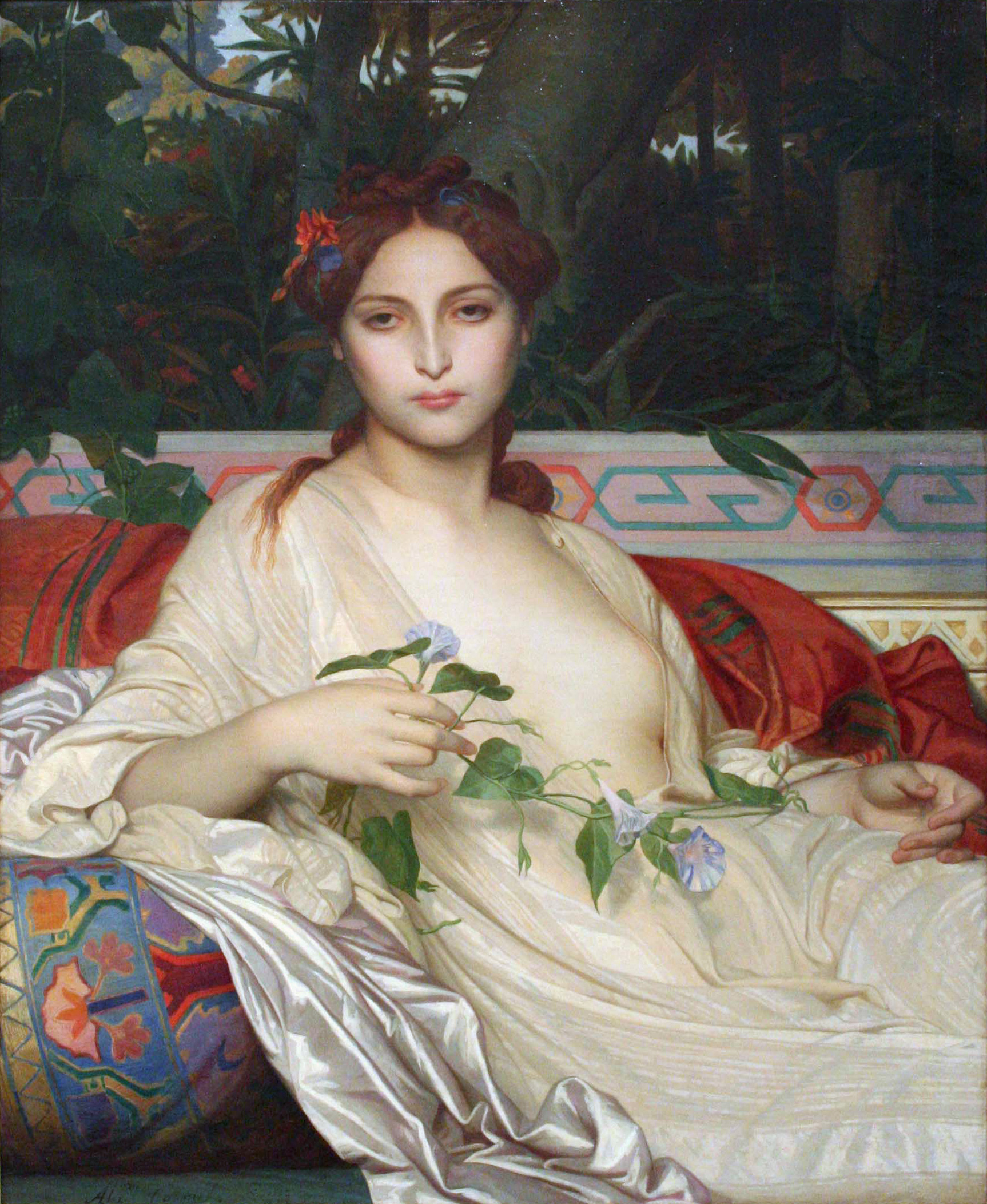 阿尔贝黛 by Alexandre Cabanel - 1848 - 98.0 x 80.0 cm 