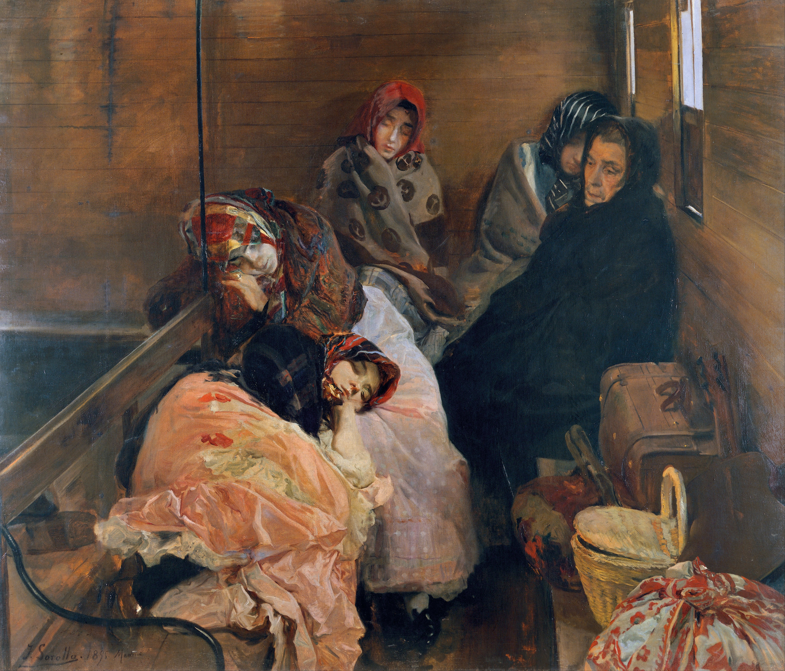 تجارت برده سفید by Joaquín Sorolla - 1895 - 166.5 x 195 cm 