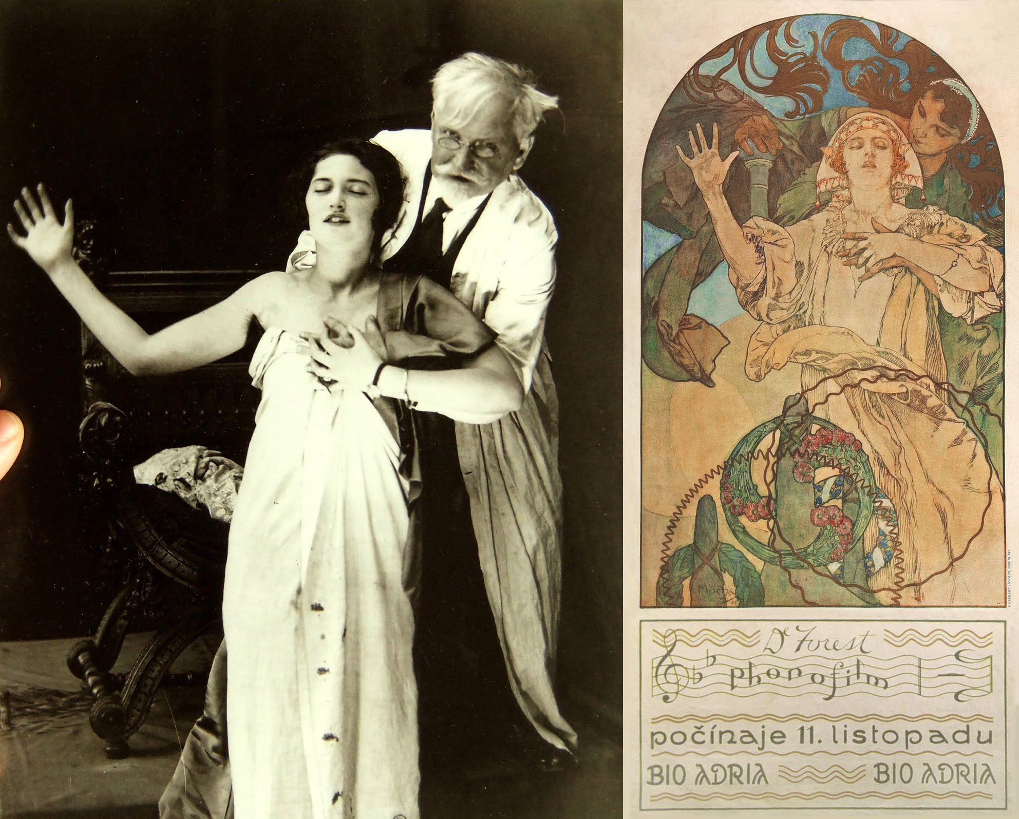 DeForest Phonofilm by Alphonse Mucha - 1927 Colección privada