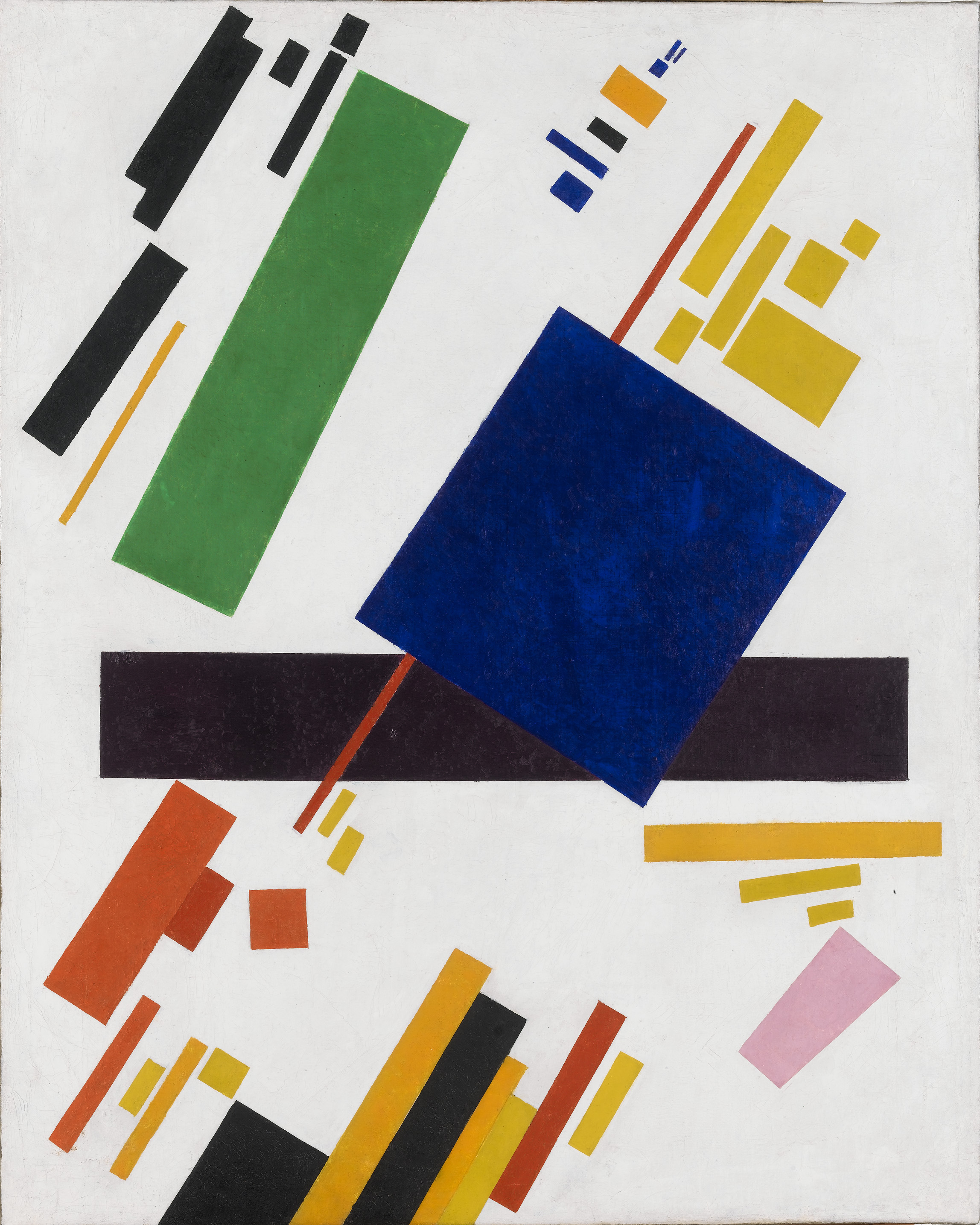 Suprematist Composition by Kazimir Malevich - 1916 - 88.5 x 71 cm private collection