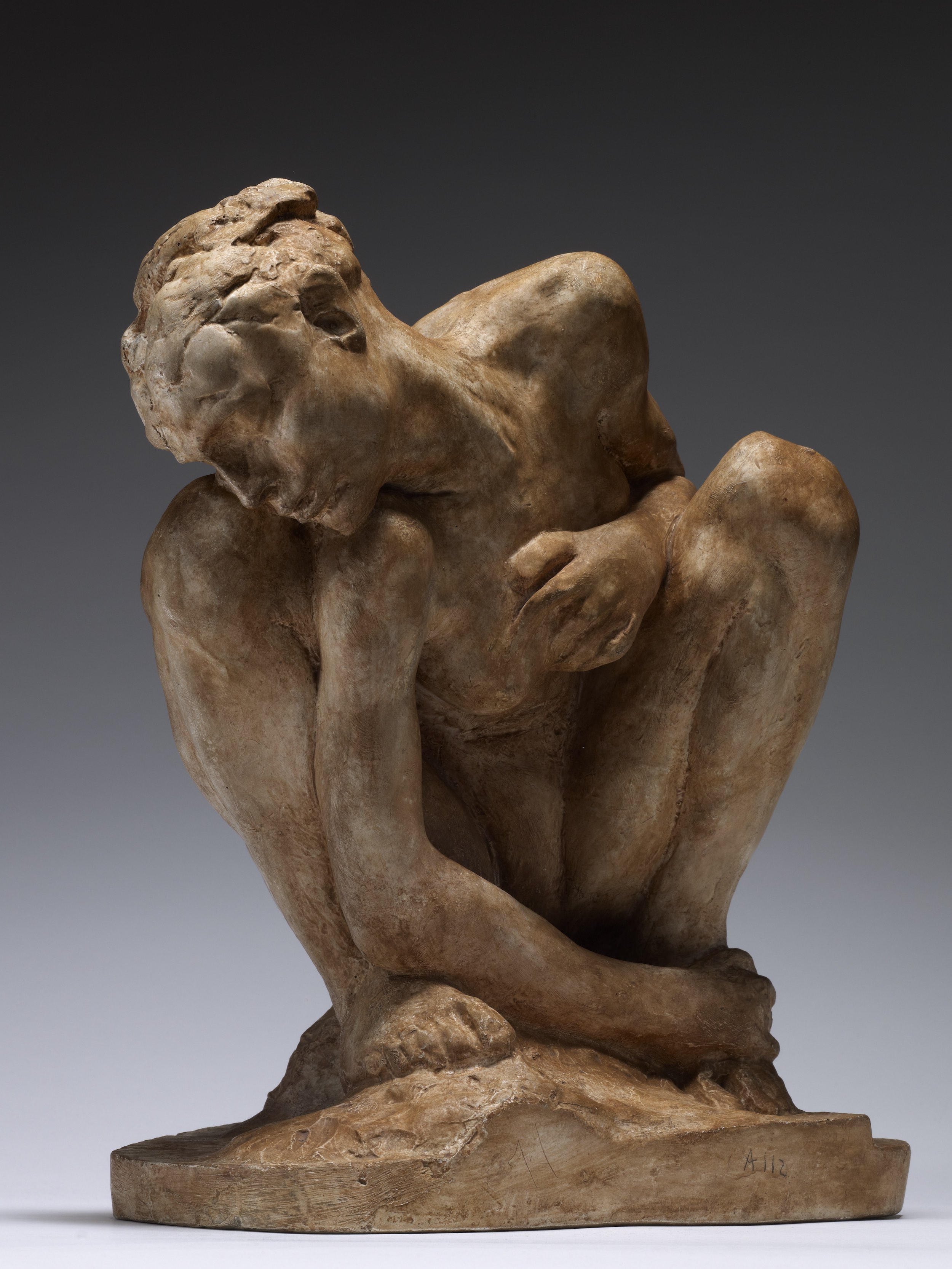 Přikrčená žena by Auguste Rodin - 1882 