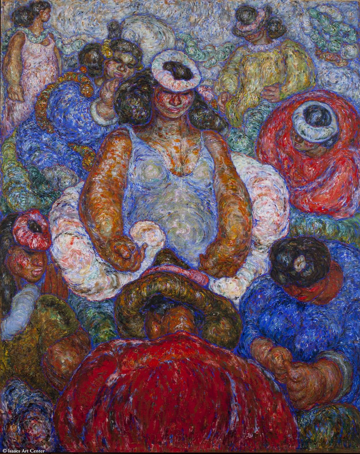Lei Reina Fantasia by Madge Tennent - 1934 - 244 x 198 cm Isaacs Art Center