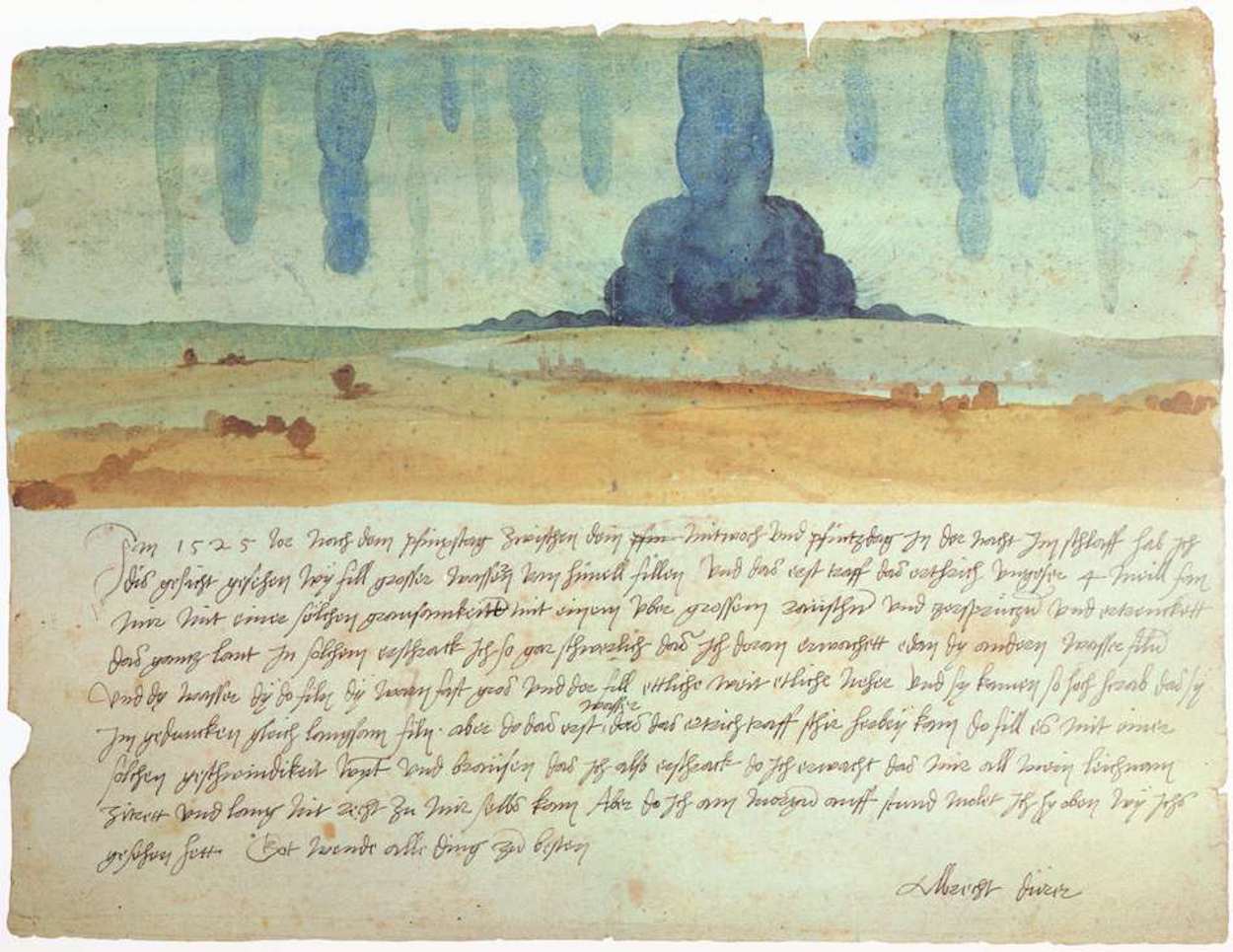 梦想愿景 by 阿尔布雷希特· 丢勒 - 1525 艺术史博物馆