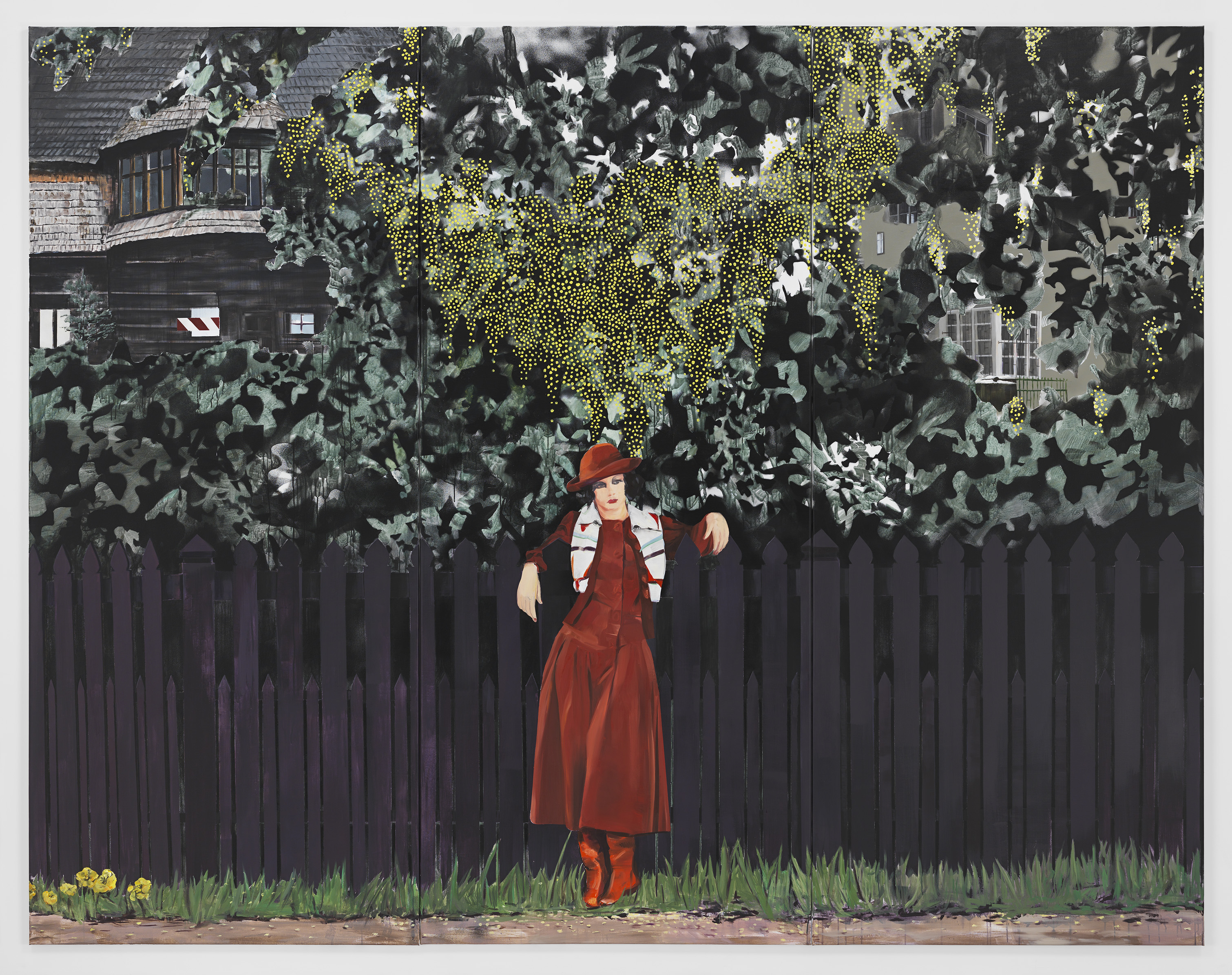 Wisteria by Paulina Ołowska - 2016 - 260 x 333 cm (całkowity) 