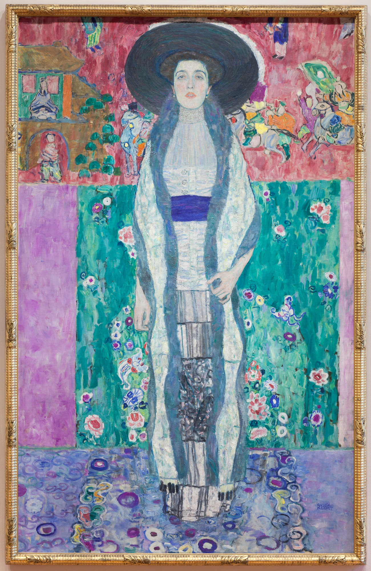 Adele Bloch Bauer II by Gustav Klimt - 1912 - 190 x 120 cm private collection