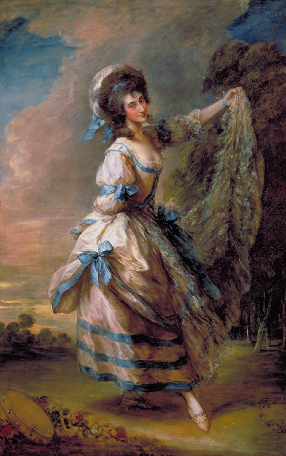 Giovanna Baccelli by Thomas Gainsborough - exhibited 1782 Tate Britain