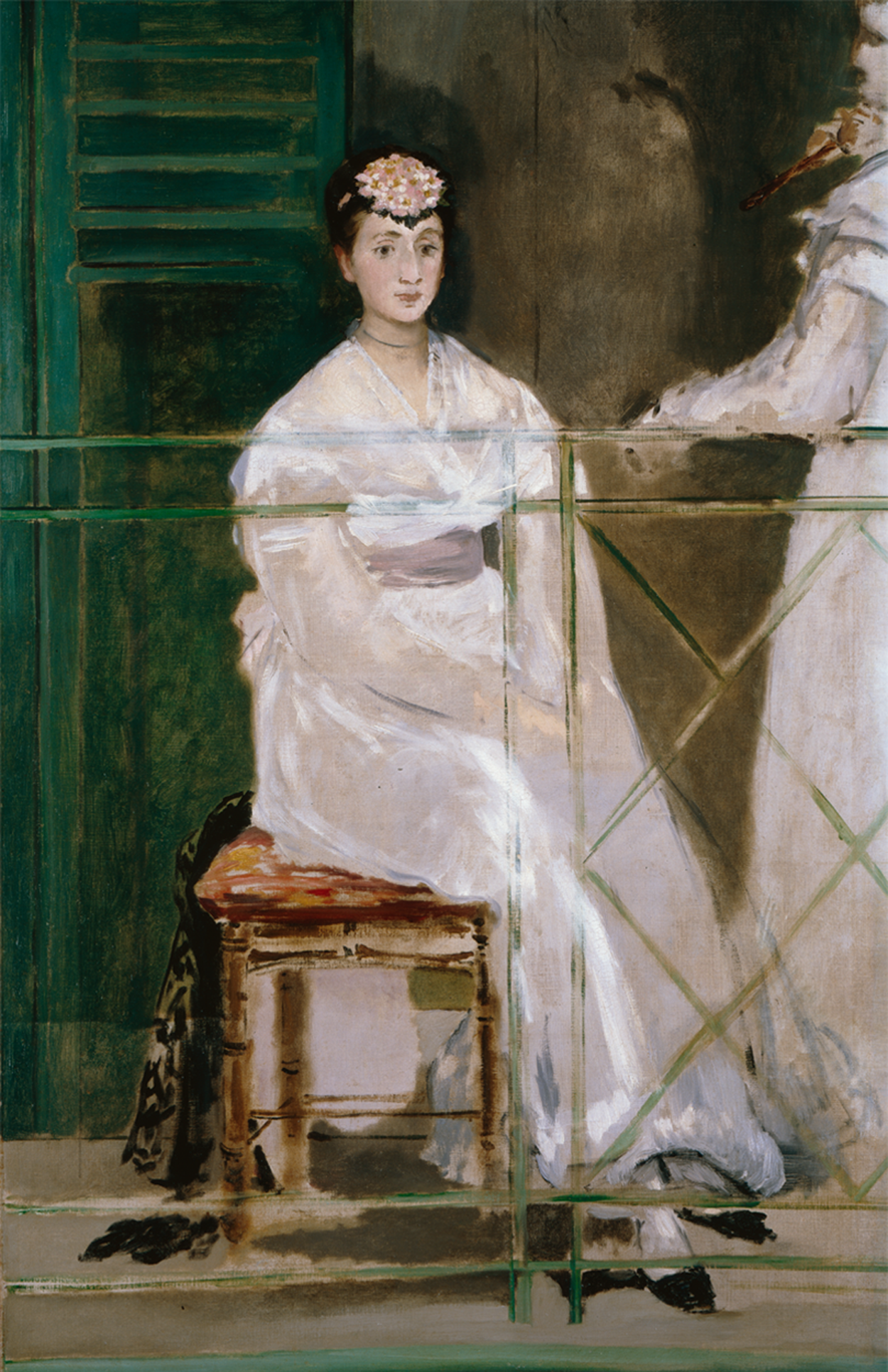 克劳斯小姐的肖像 by 爱德华 马奈 - 1868 阿什莫林博物馆