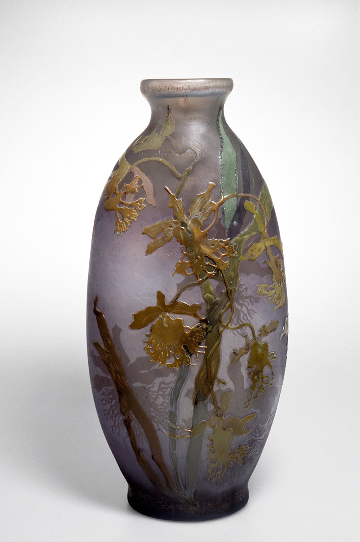 花瓶 by Emil Gallé - 1899 - 43 x 20.5 cm 