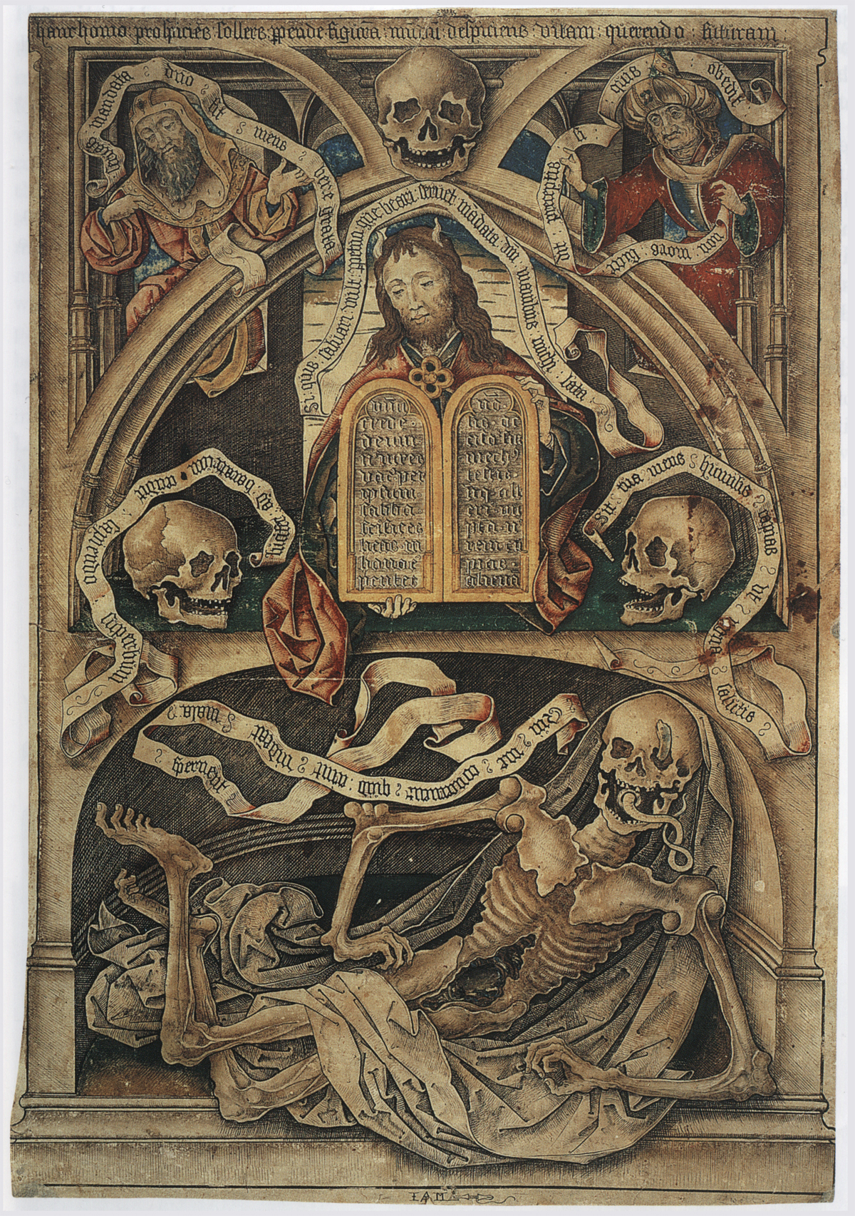 Master IAM of Zwolle Allegory of the Transience of Life by Master IAM of Zwolle - 1480-90 British Museum