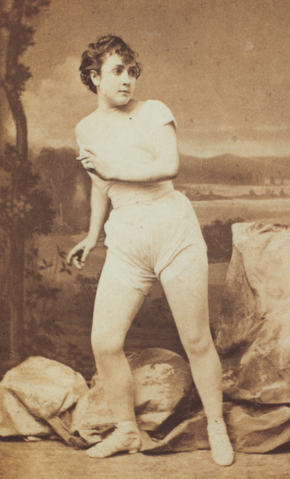 Adah Isaacs Menken as Mazeppa by Henry Mullins - 1864 Victoria and Albert Museum