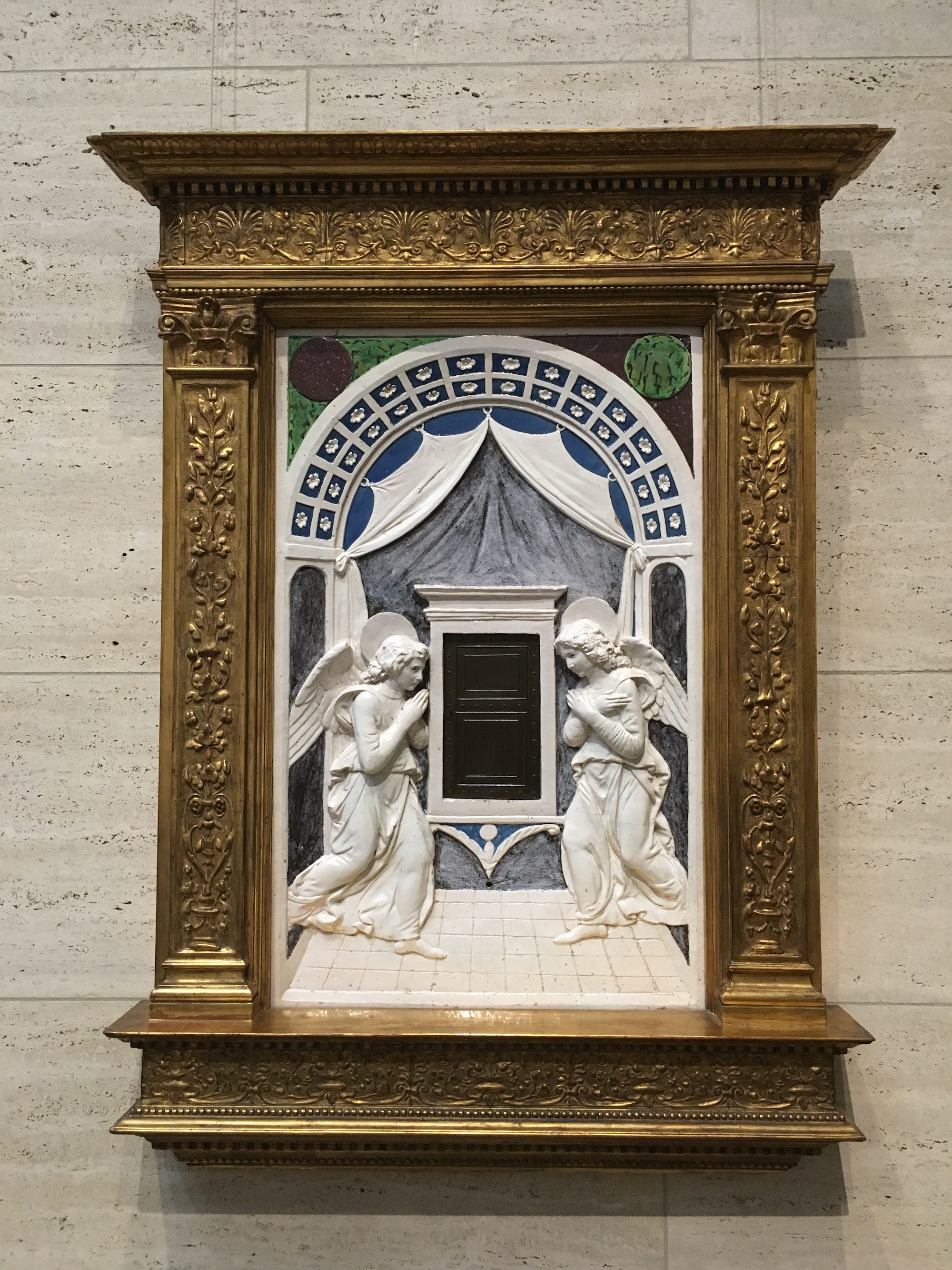Tabernacle by Andrea della Robbia - c. 1470 - 76.2 cm Isabella Stewart Gardner Museum