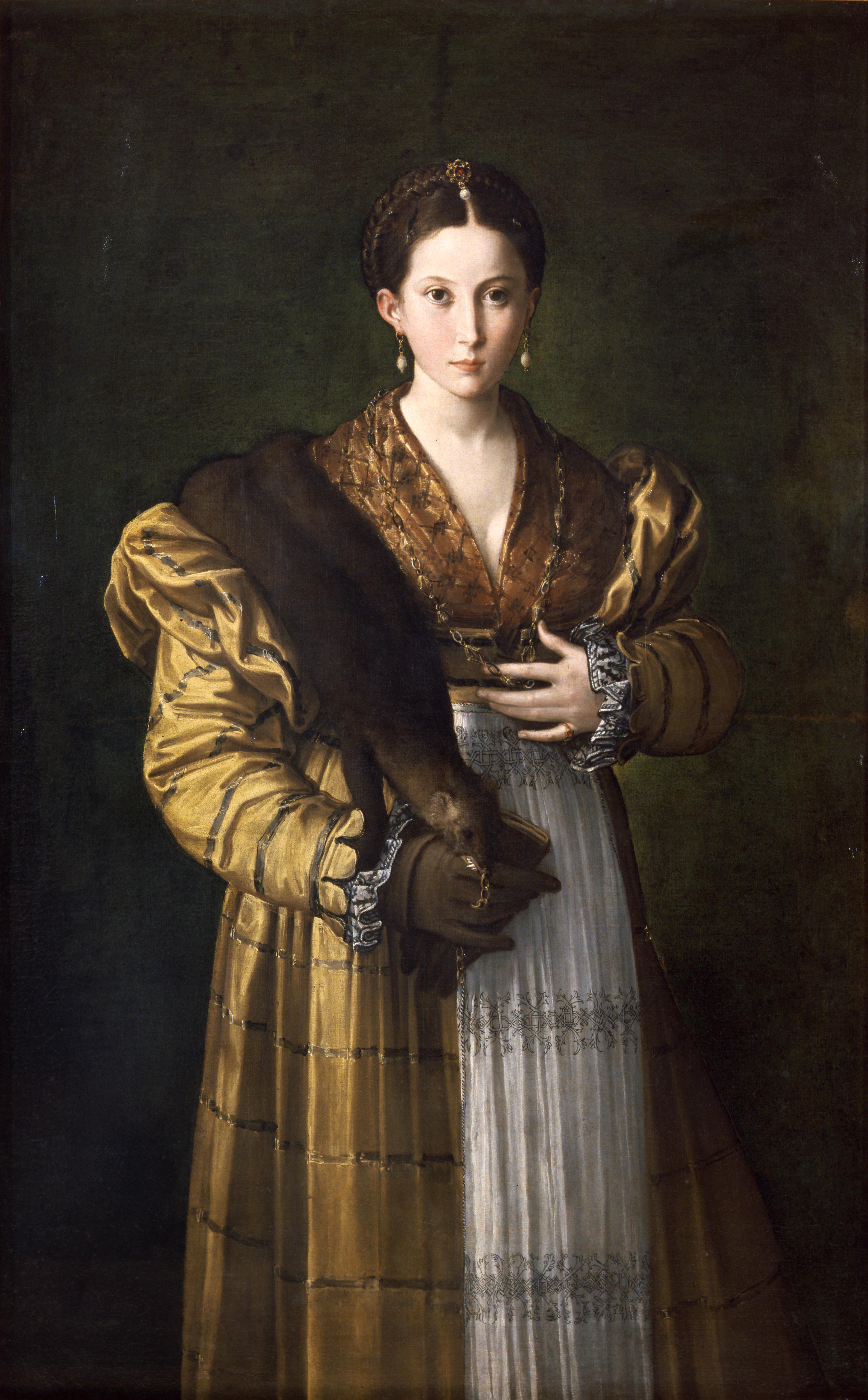 Antea (Ottavia Camilla Baiardi) by  Parmigianino - 1536 Museo di Capodimonte