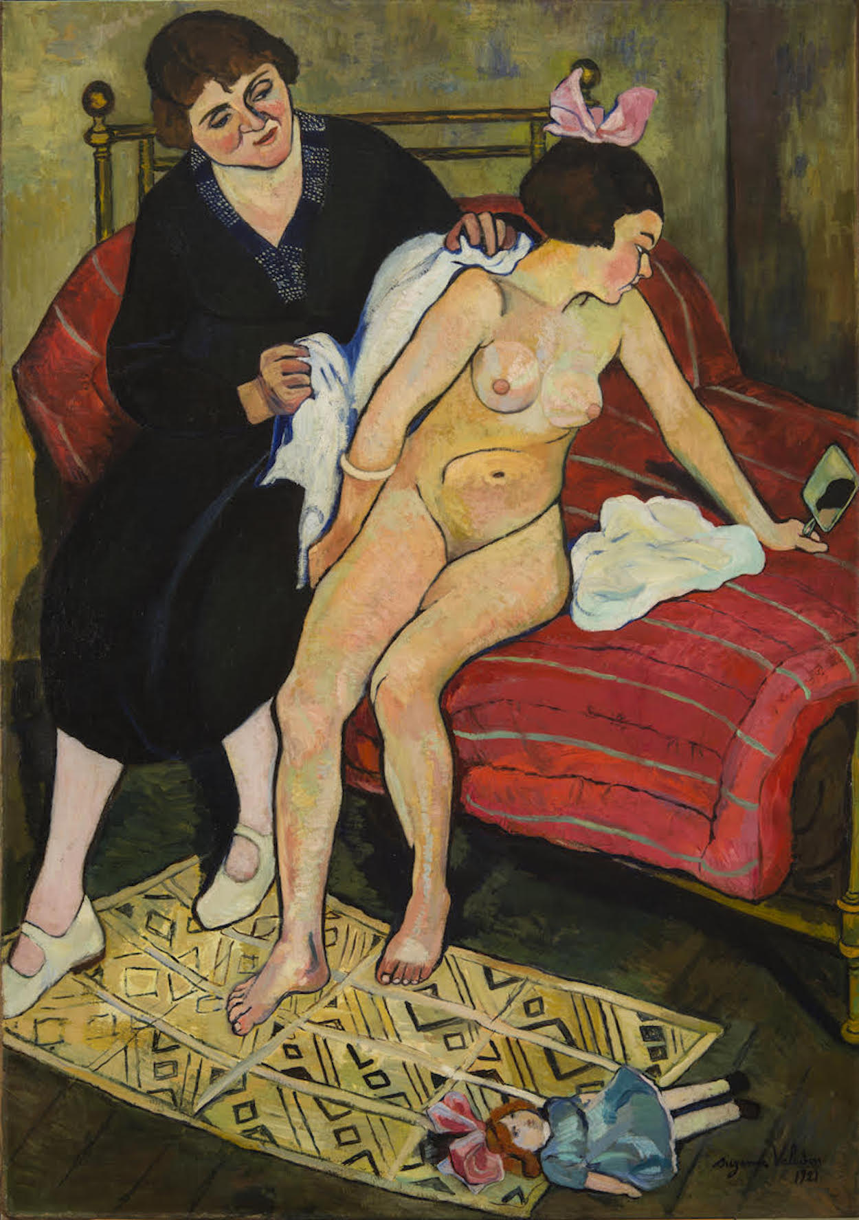 The Abandoned Doll by Suzanne Valadon - 1921 - 51 x 32 in National Museum of Women in the Arts