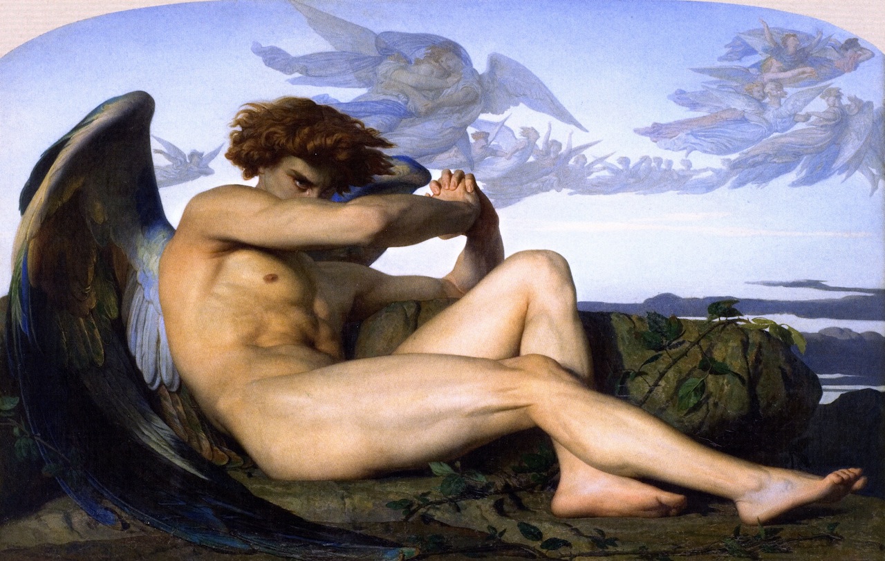 Îngerul căzut by Alexandre Cabanel - 1847 - 121 x 189.7 cm 