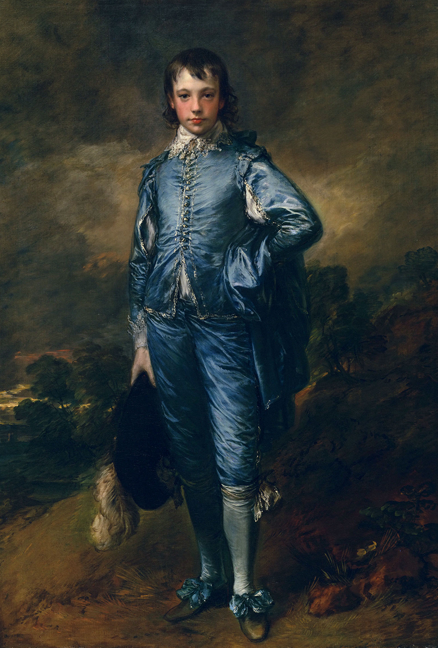파란 옷을 입은 소년 by Thomas Gainsborough - 1770 