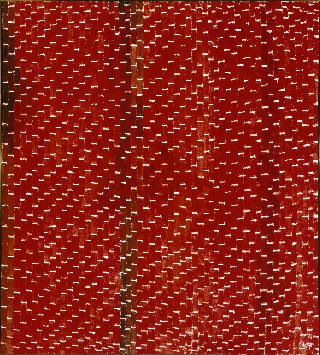 オリオン by Alma Woodsey Thomas - 1973年 - 59 3/4 x 54 インチ 
