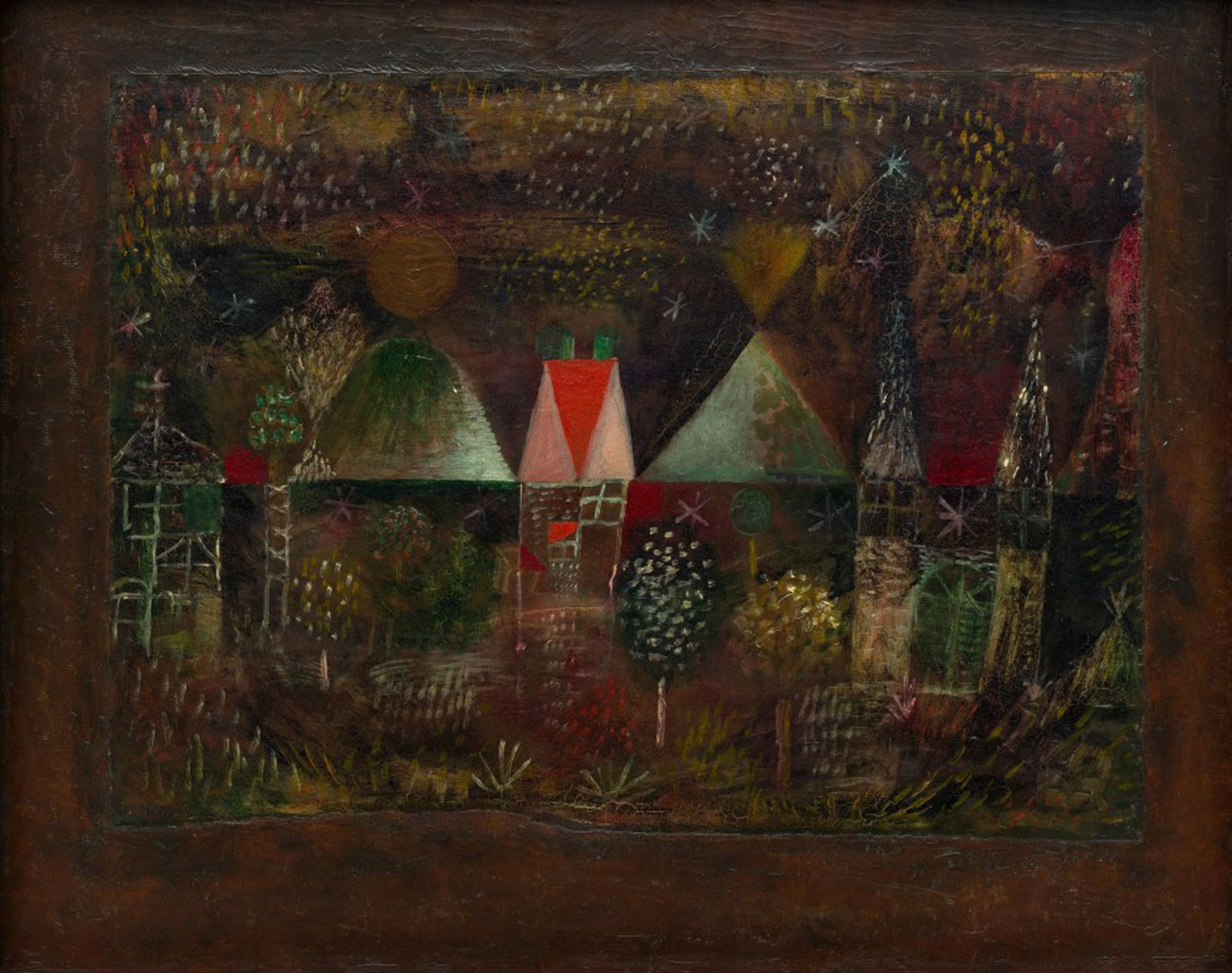 Festa notturna by Paul Klee - 1921 - 36,9 x 49,8 cm 