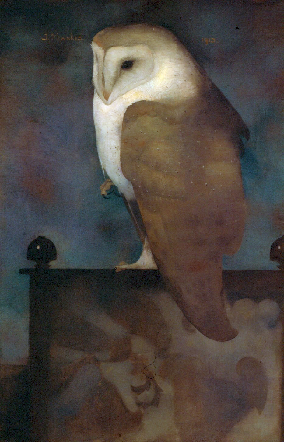 جغد بزرگ by Jan Mankes - 1913 