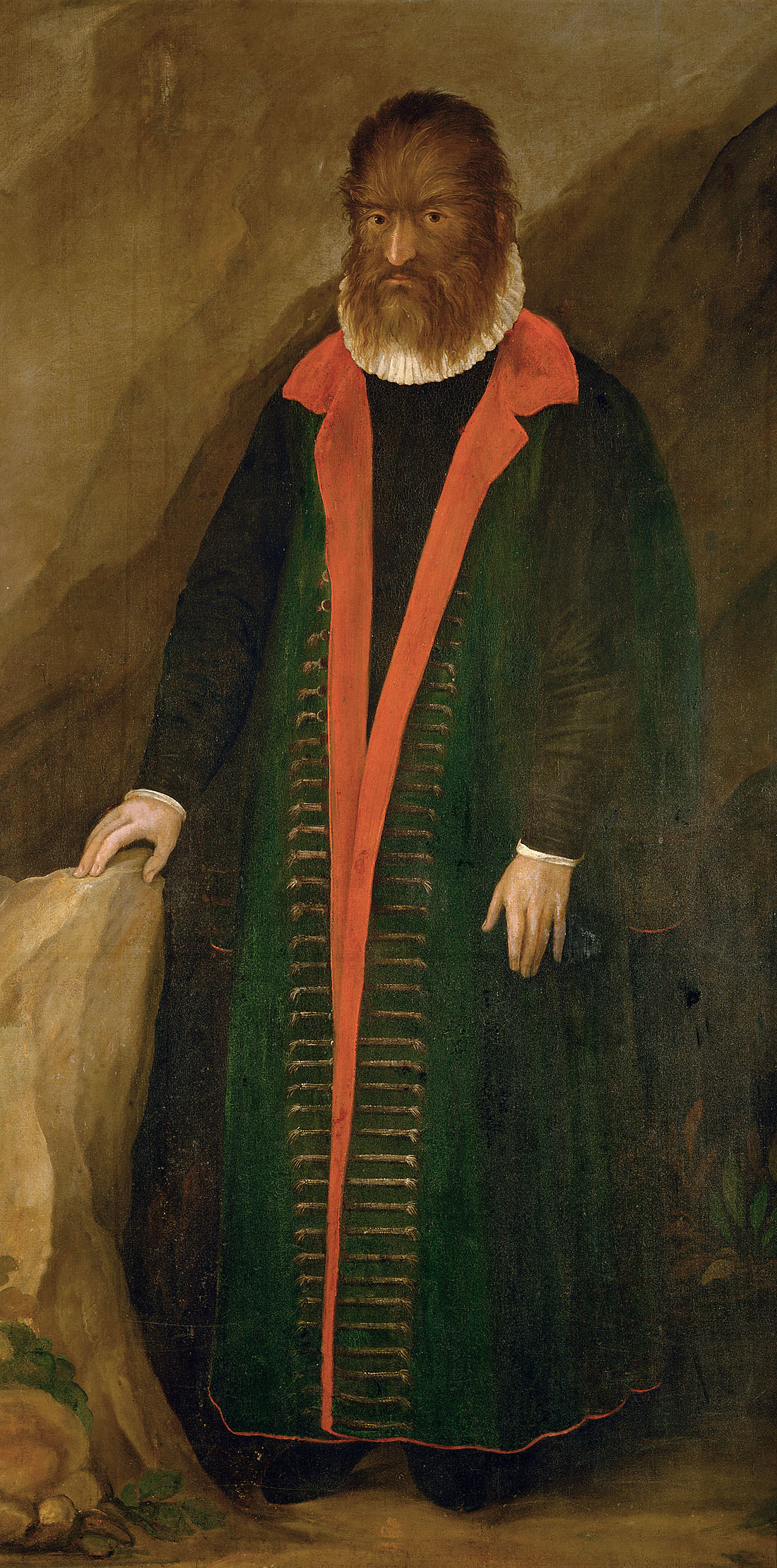 Haarmann, Petrus Gonsalvus by Unbekannter Künstler - 1580 Schloß Ambras