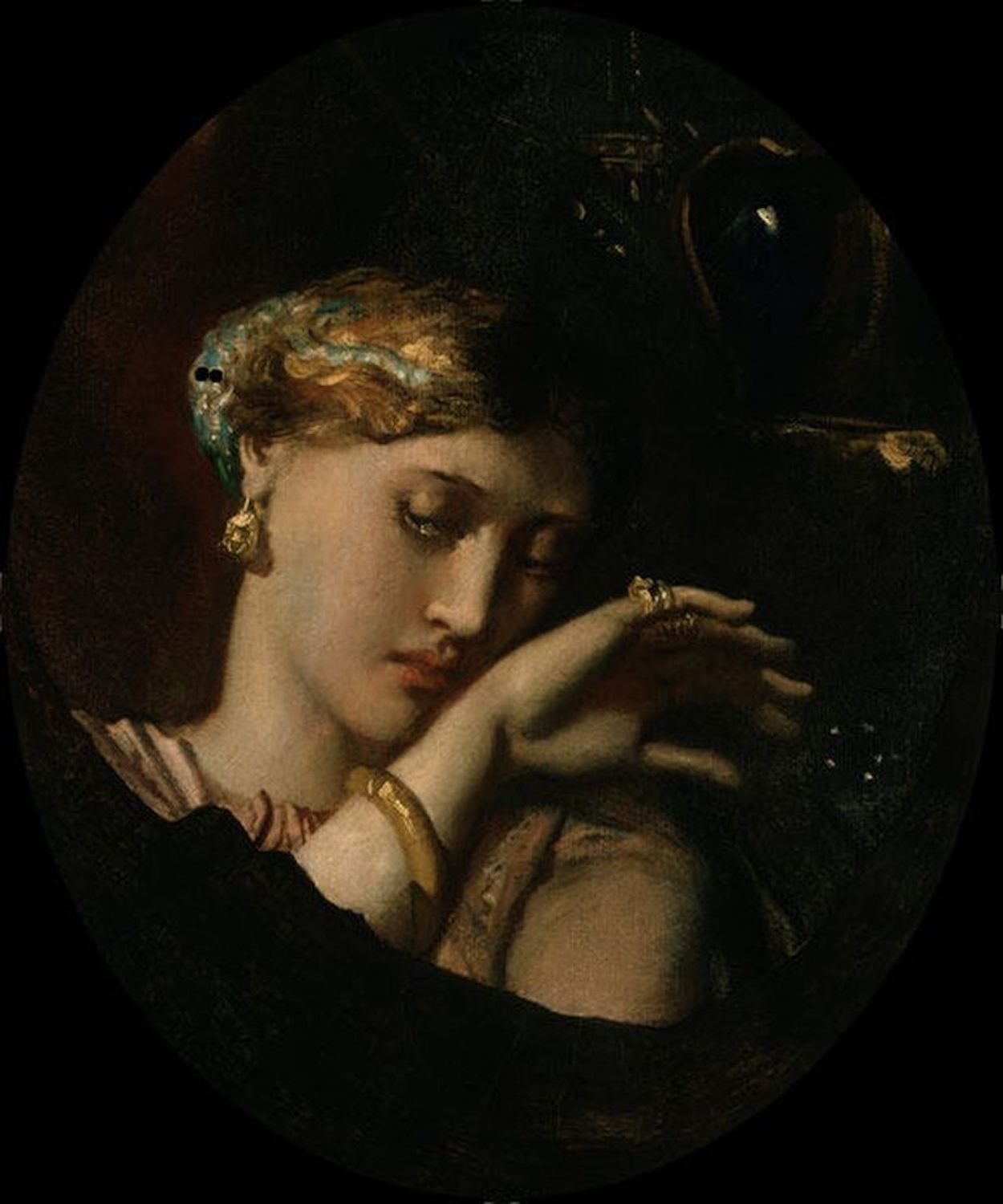 La sirvienta de Cleopatra by Théodore Chassériau - 1845 - 62 x 52 cm Musée des beaux-arts de Marseille