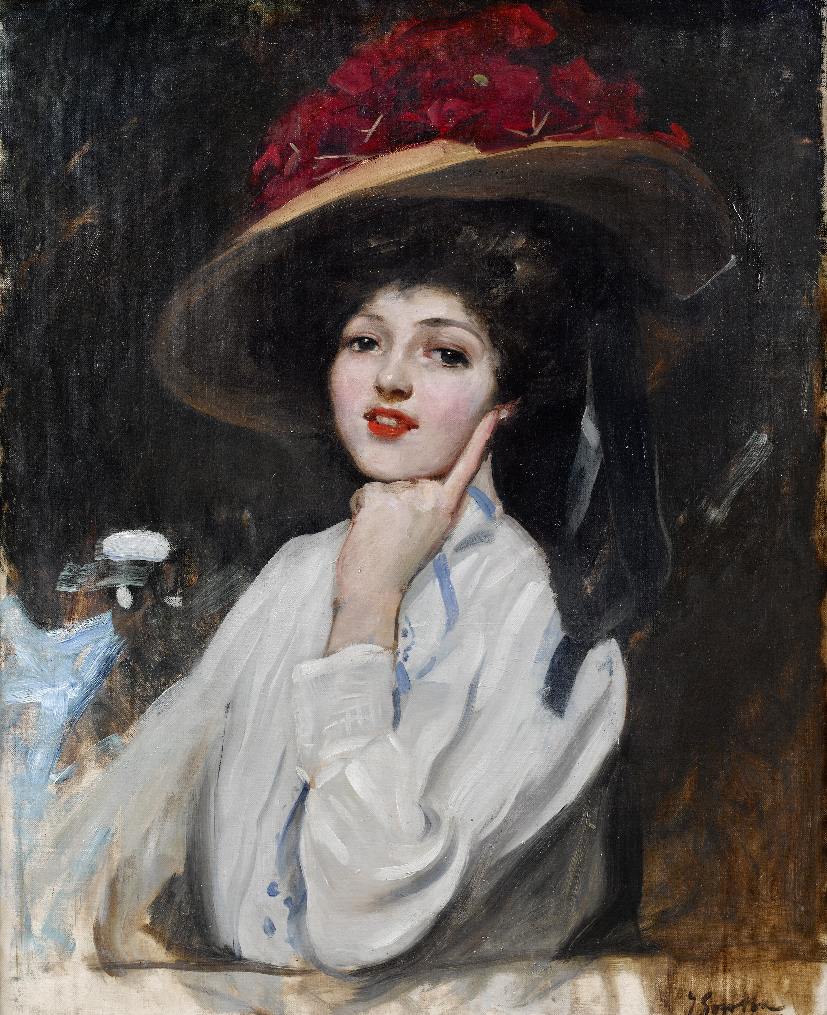 La bella Raquel (Krásná Rachel) by Joaquín Sorolla - cca. 1912. - 77 x 64 cm 