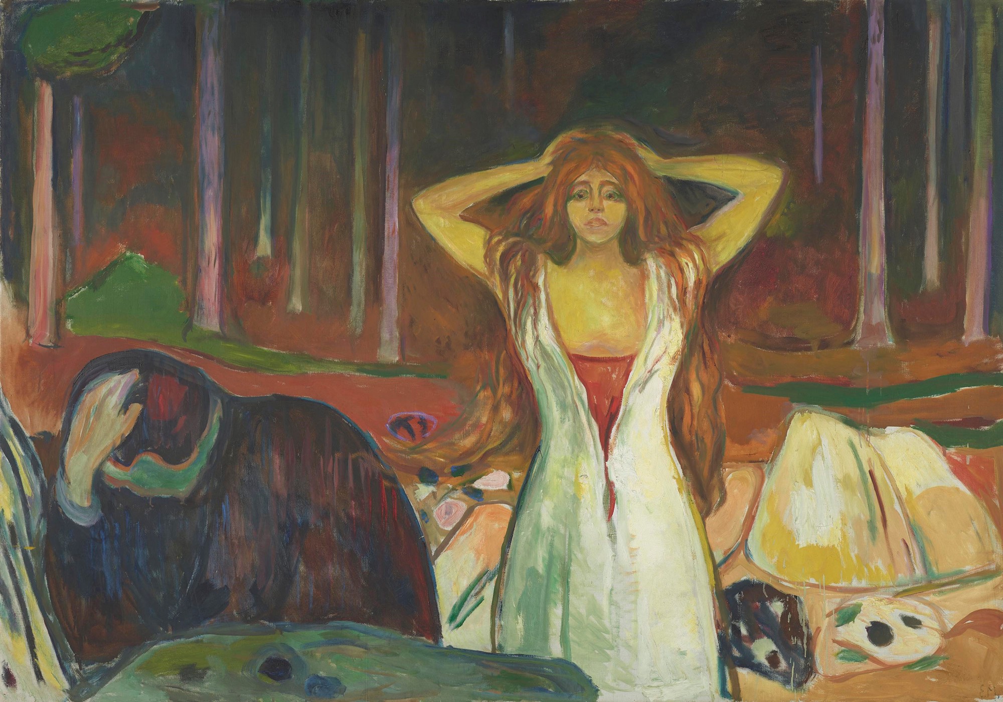 Ashes by Edvard Munch - 1894 - 200 x140 cm Munch Museum