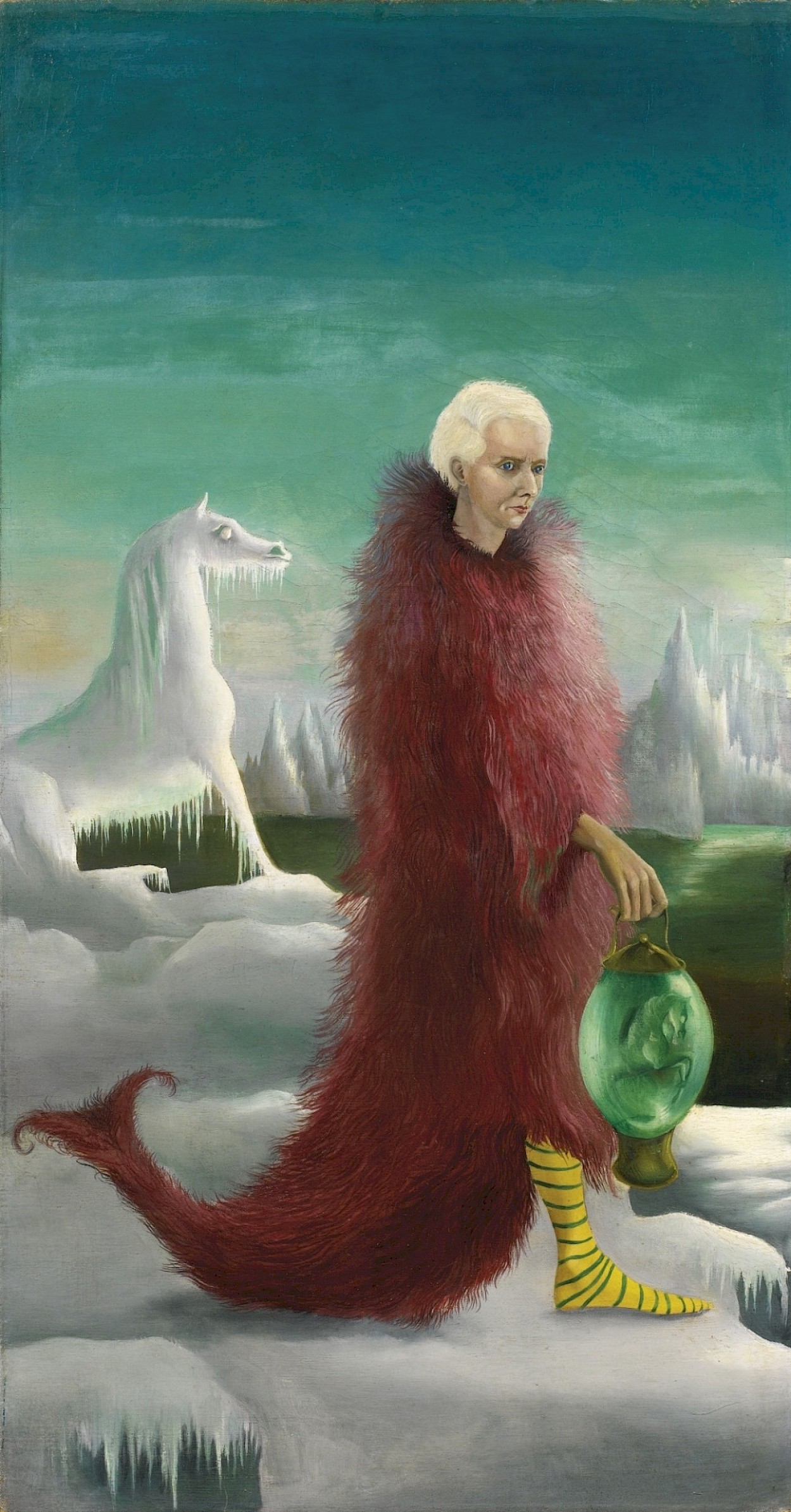 Πορτρέτο του Μαξ Ερνστ by Λεονόρα Κάρινγκτο - 1939 - 50,2 x 26,7 cm 
