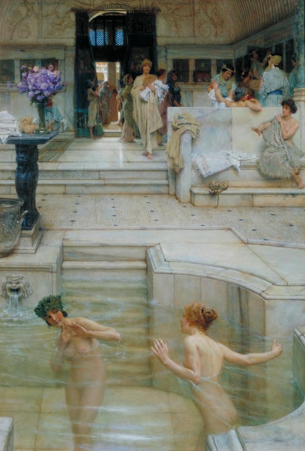 Улюблений звичай by Lawrence Alma-Tadema - 1909 - 66 х 45.1 см 