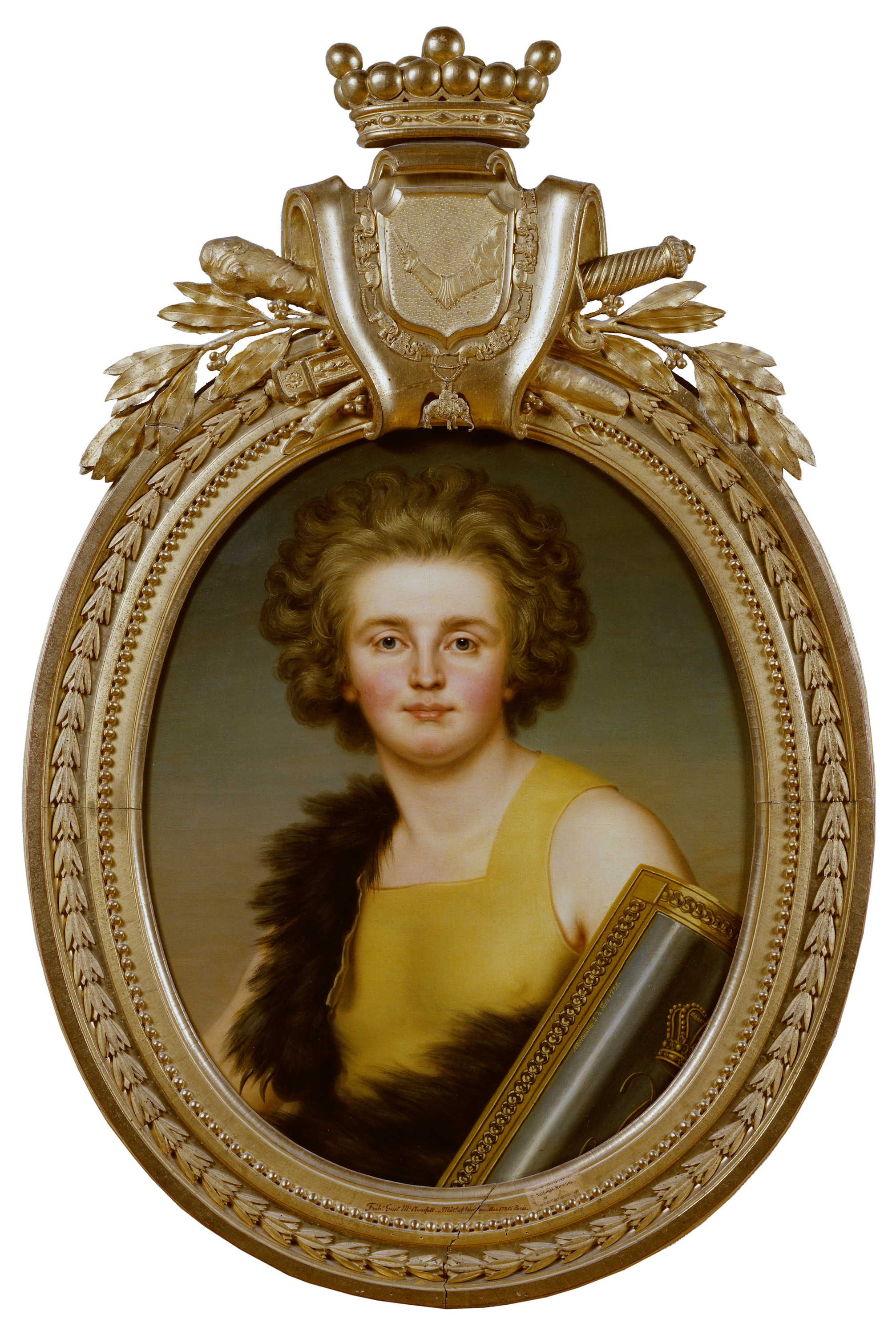 گوستاف ماوریتس آرمفلت by آدولف اولریک ورتمولر - امضا شده 1785 - 73 x 58,5 cm 