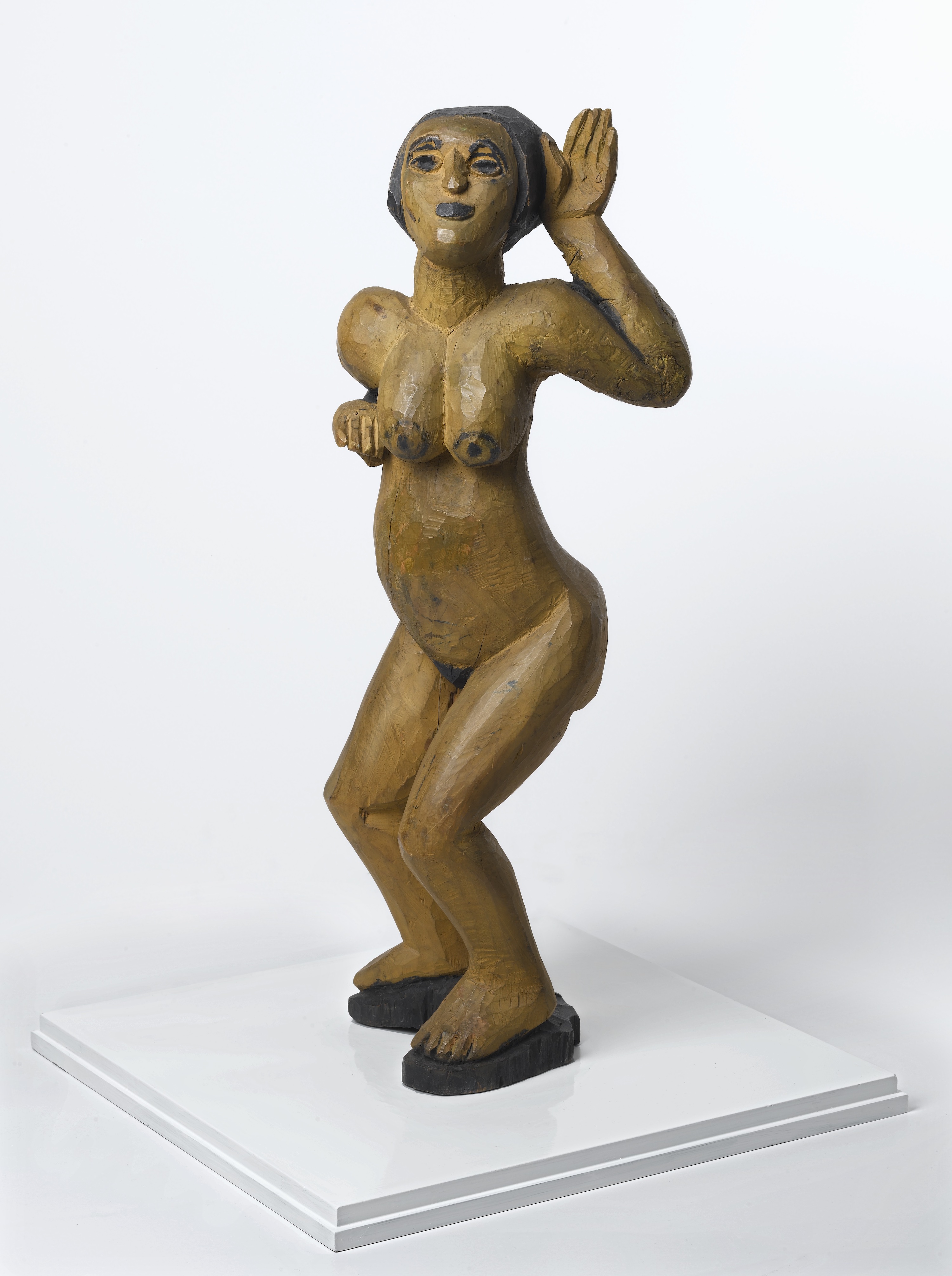 Tanzende (Dancing Woman) by Ernst Ludwig Kirchner - 1911 - 87 x 35.5 x 27.5 cm Stedelijk Museum