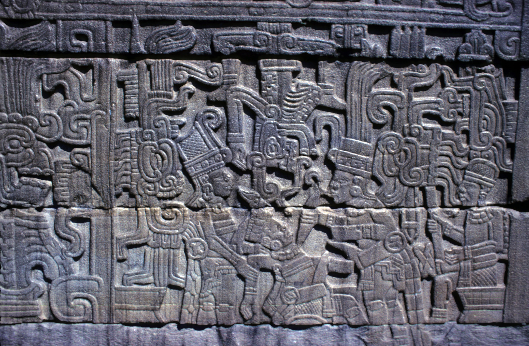 El Tajín : jeu de balle by Artiste Inconnu - ca. 600 CE El Tajín