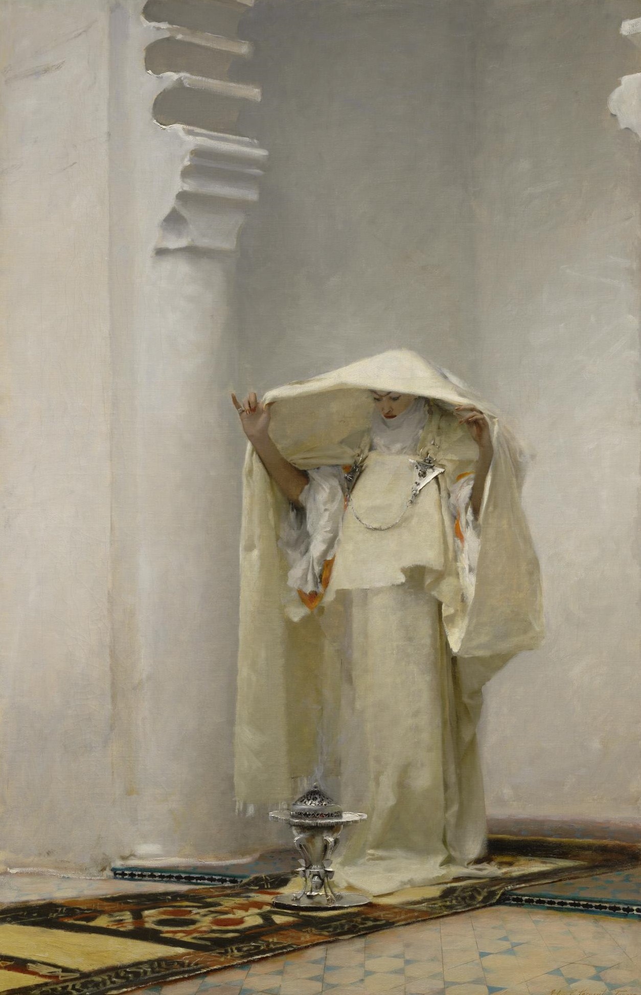 風之谷(龍涎香的煙霧) by John Singer Sargent - 1880 - 139.1 x 90.6 釐米 