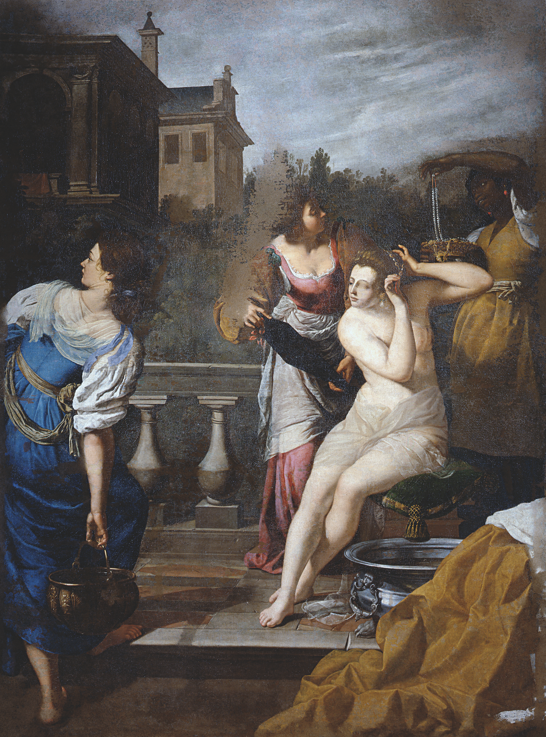 David and Bathsheba by Artemisia Gentileschi - 1662 Advancing Women Artists Foundation