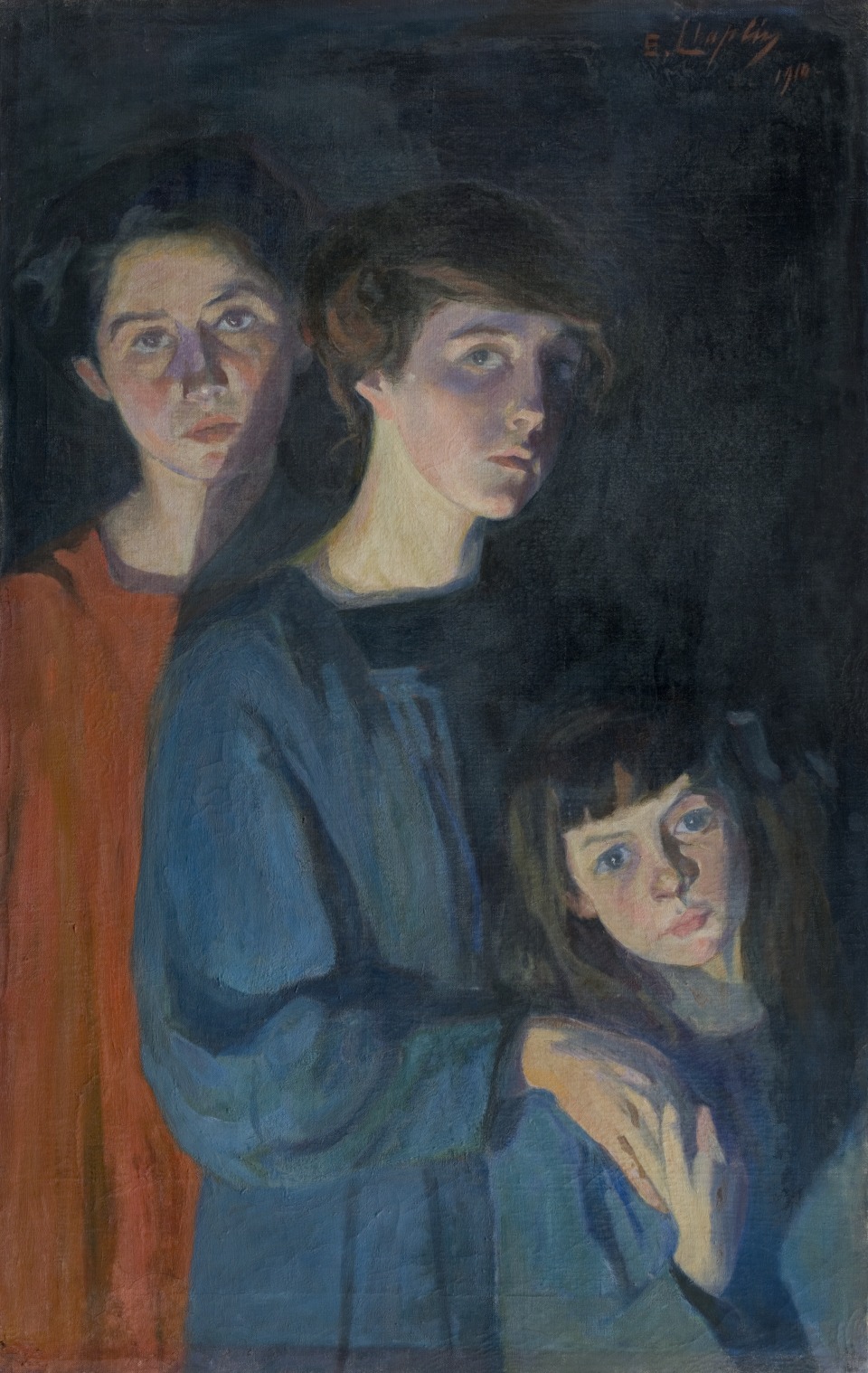 The Three Sisters by Elisabeth Chaplin - 1912 Advancing Women Artists Foundation