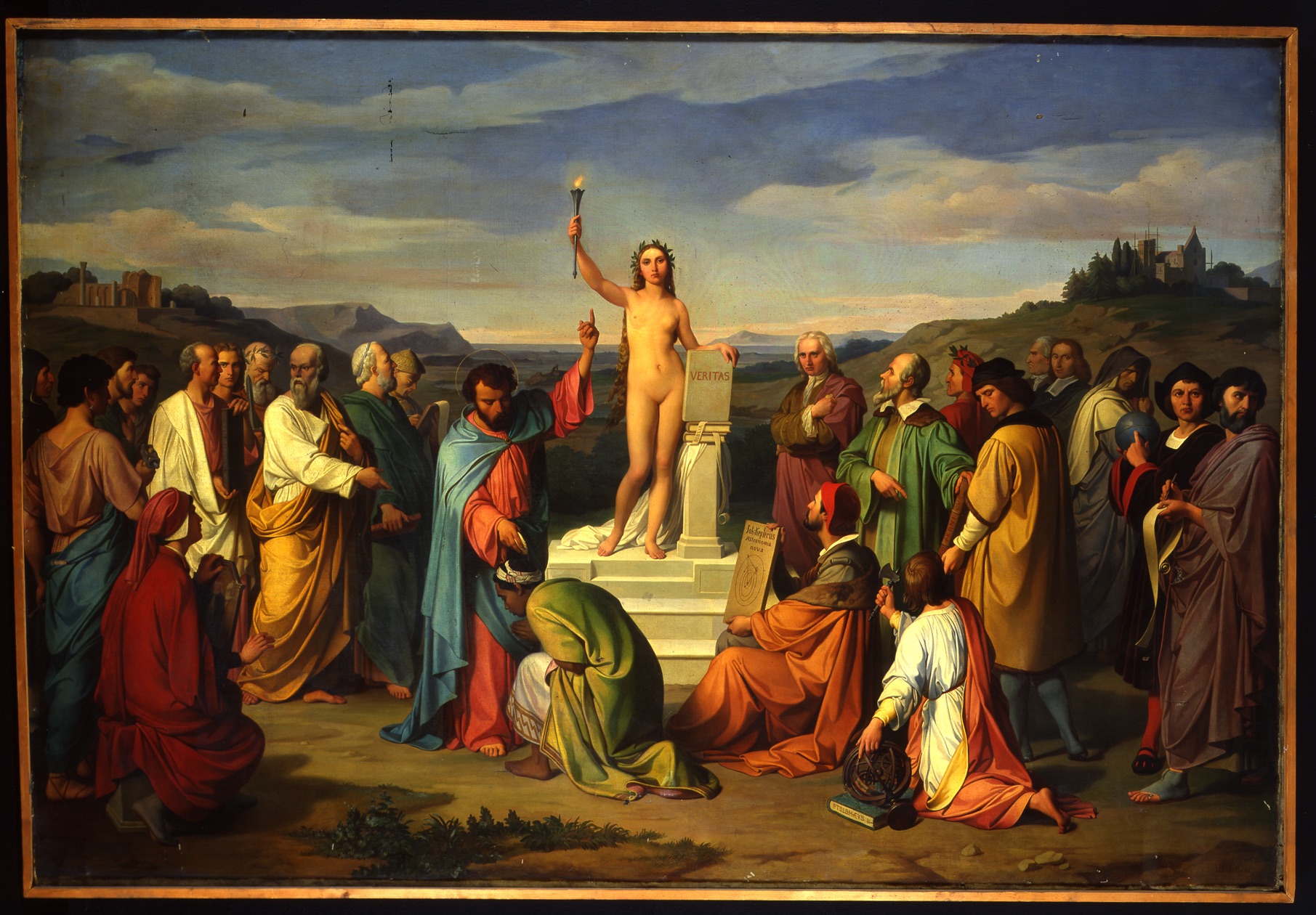 The Triumph of Truth by Luigi Mussini - 1847 Museo Poldi Pezzoli