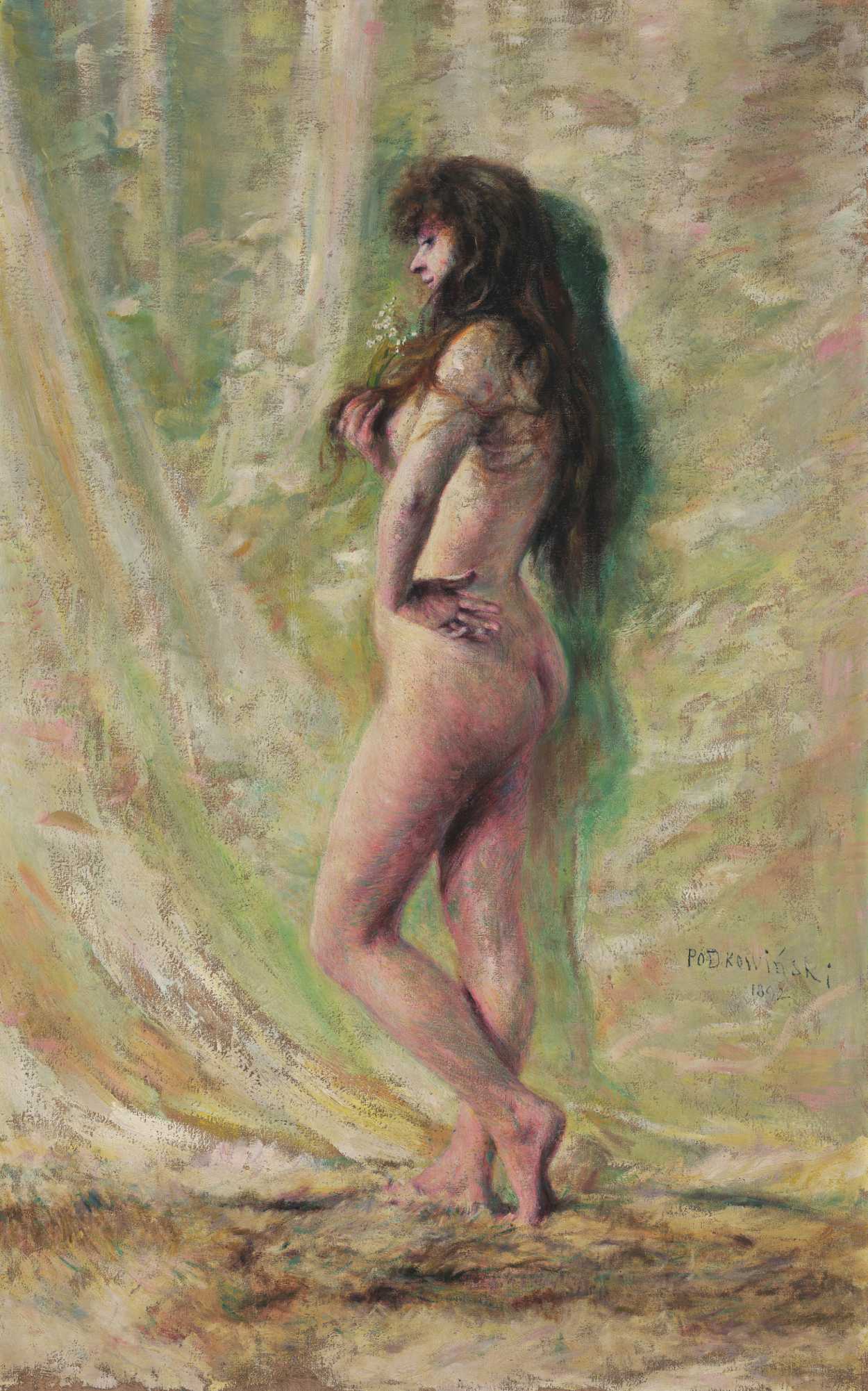 铃兰 by 瓦迪斯瓦夫· 波德科温斯基 - 1892 - 141 x 90 厘米 