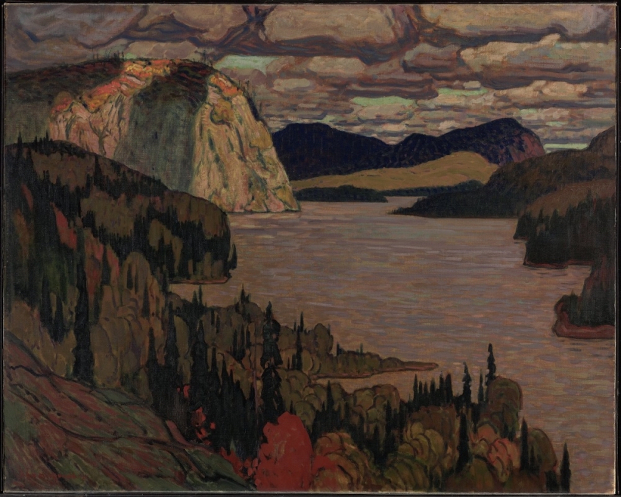 莊嚴之地 by J.E.H. MacDonald - 1921 - 122.5 x 153.5 cm 