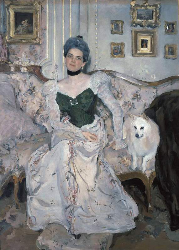 ジナイダ・ニコラエヴナ・ユスポヴァ by Valentin Serov via