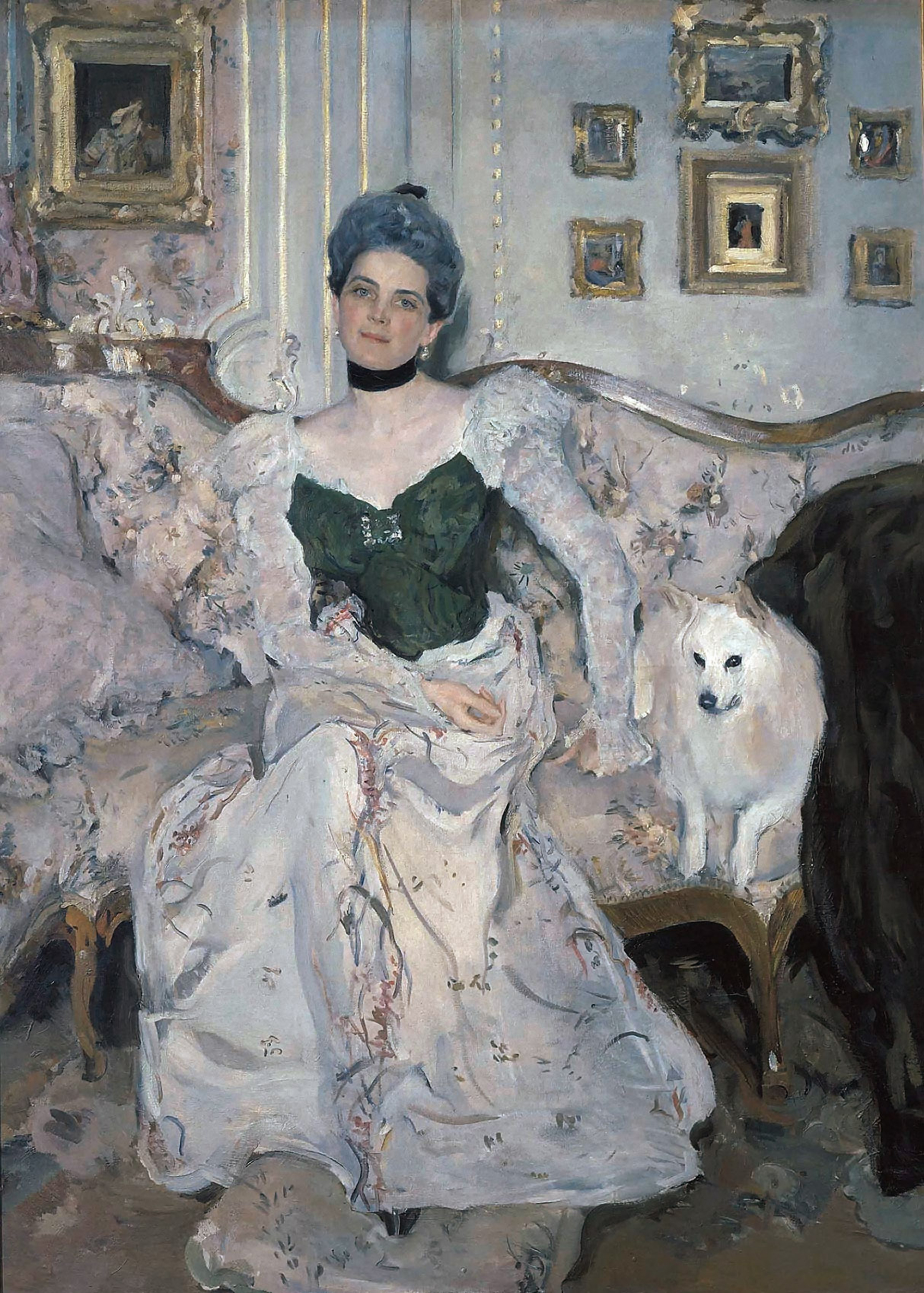 Зинаида Николаевна Юсупова by Valentin Serov - 1902 