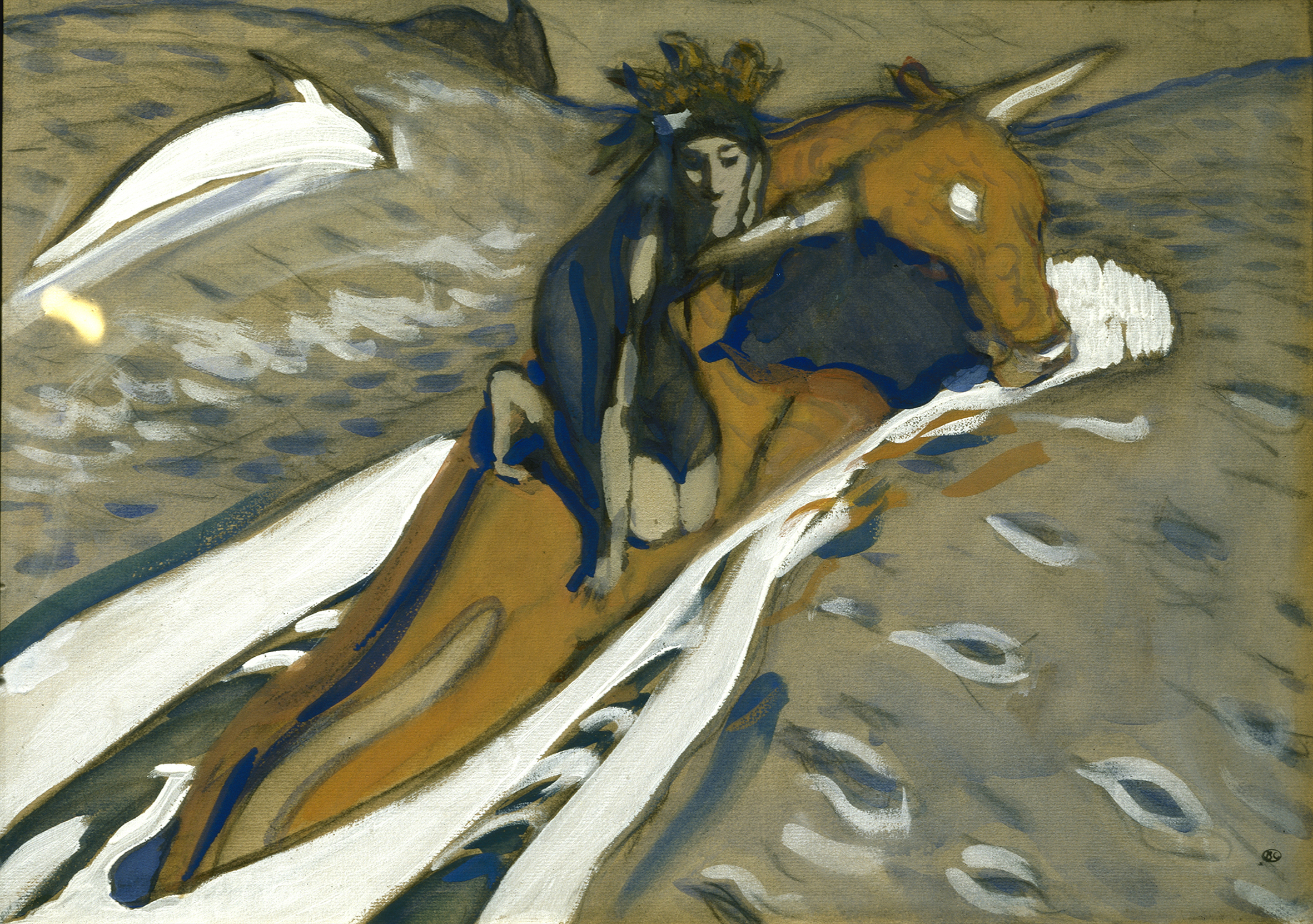 اغتصاب يوروبا by Valentin Serov - 1910 