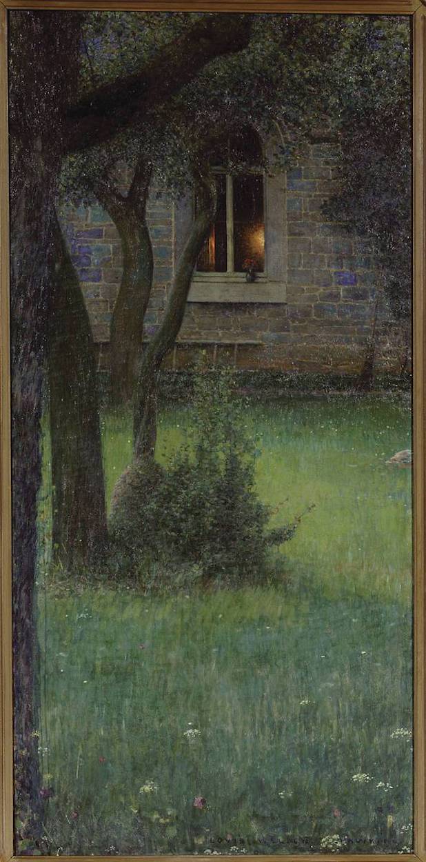 Evde by Louis Welden Hawkins - 1899 - 183 x 90 cm 