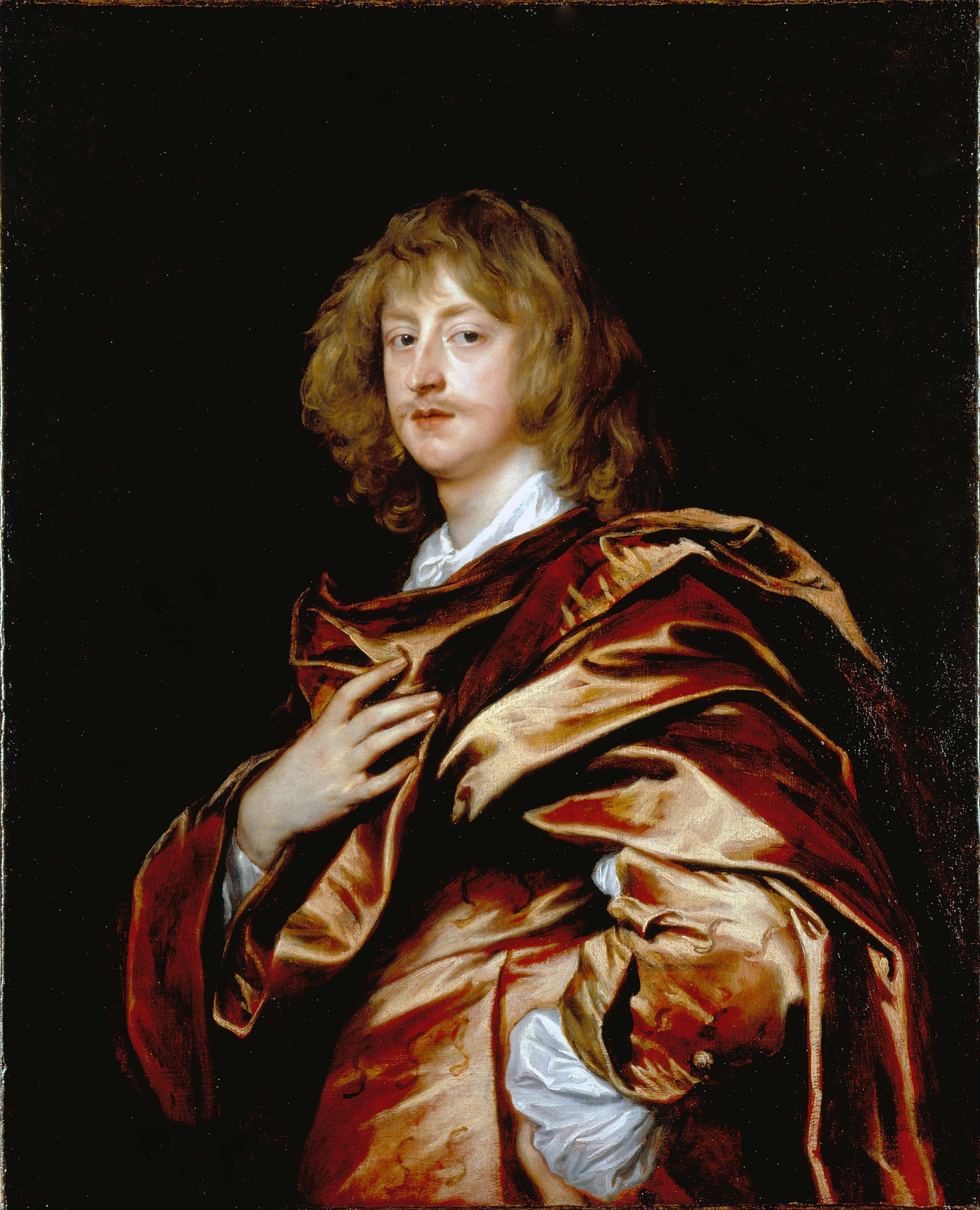 Джордж Дігбі, 2-й граф Брістоль by Anthony van Dyck - бл. 1638 - 103.2 x 83.2 см 