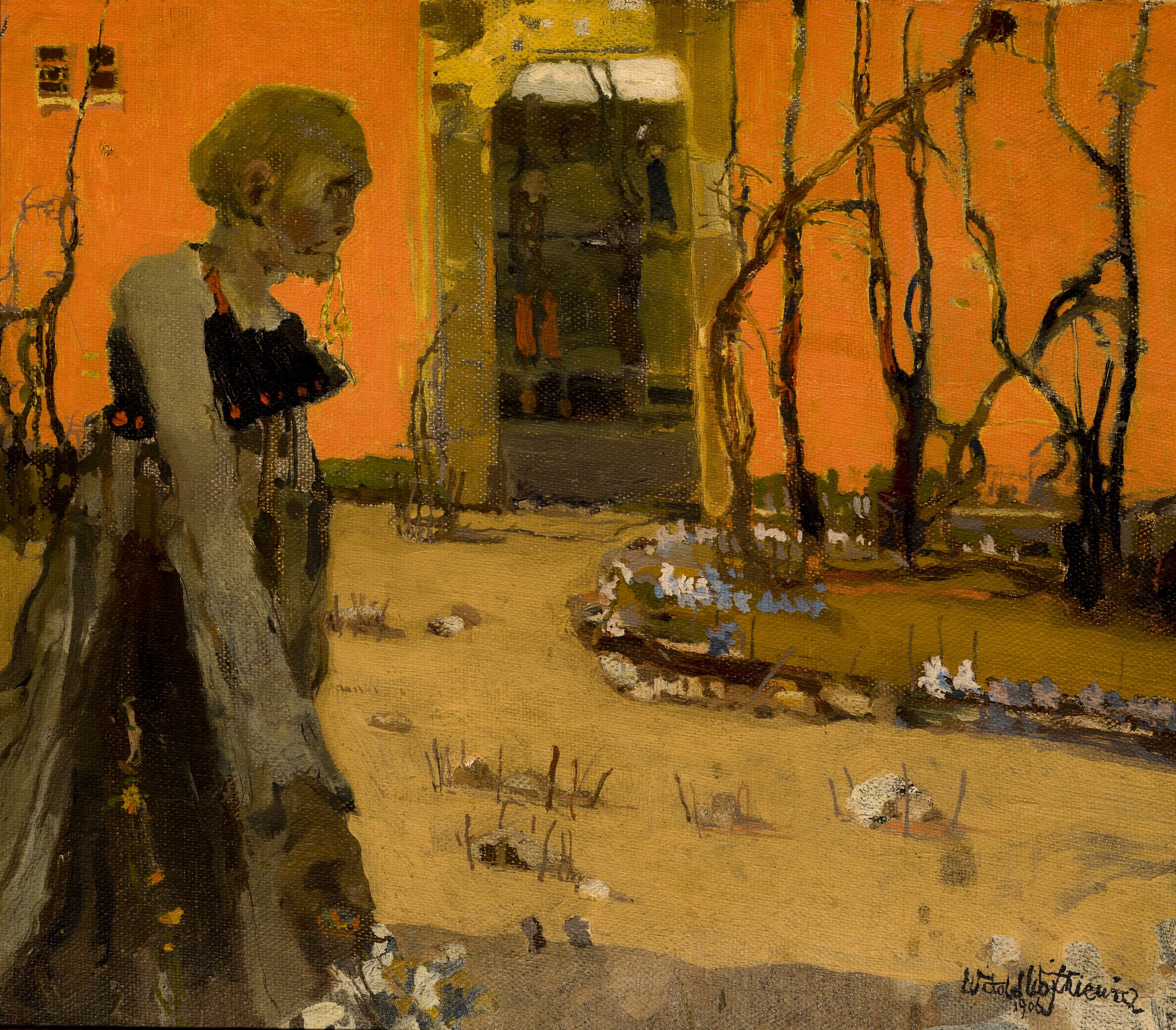 Fantasia by Witold Wojtkiewicz - 1906 - 55 x 40 cm 