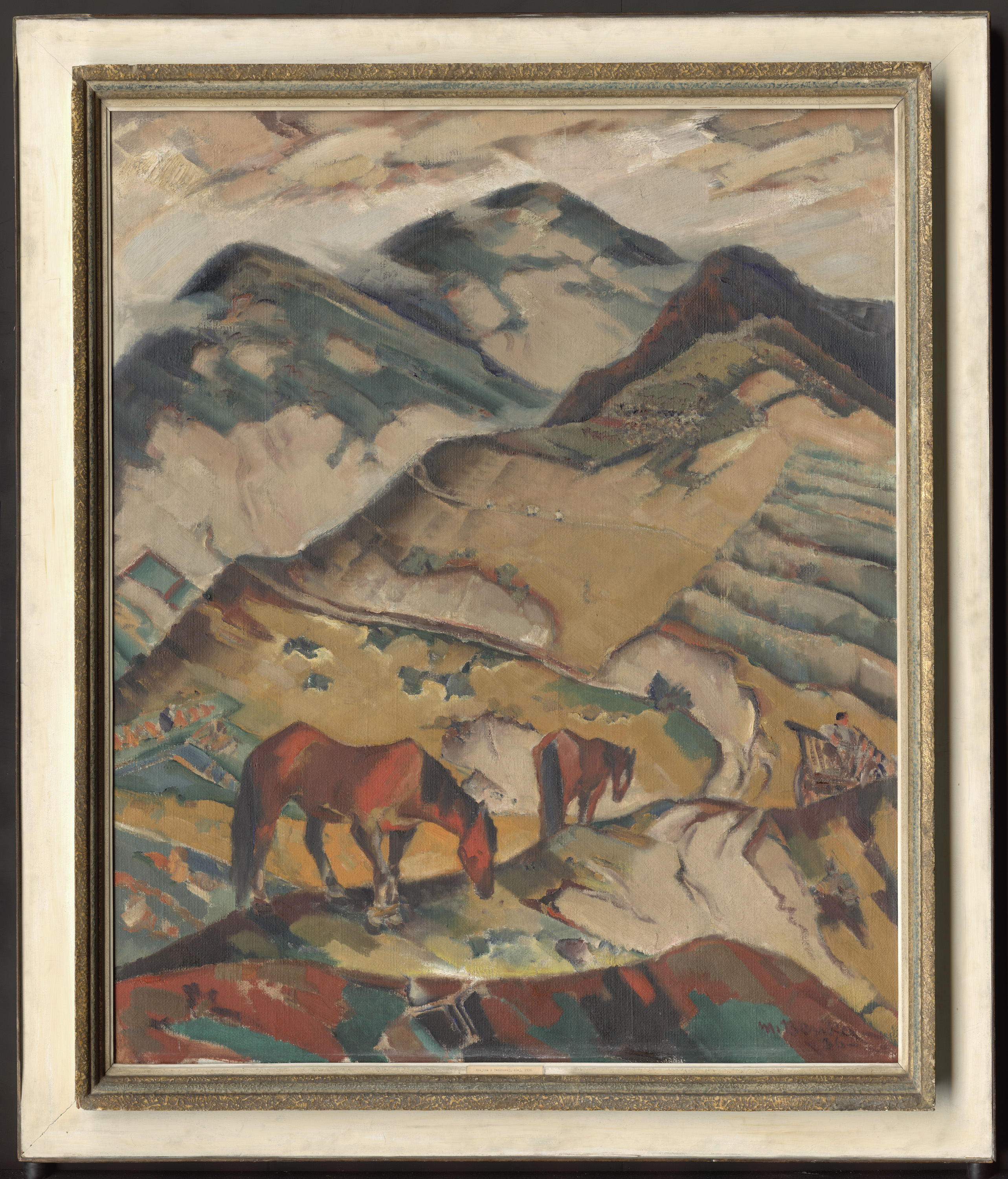 Terchová Manzarası by Martin Benka - 1936 