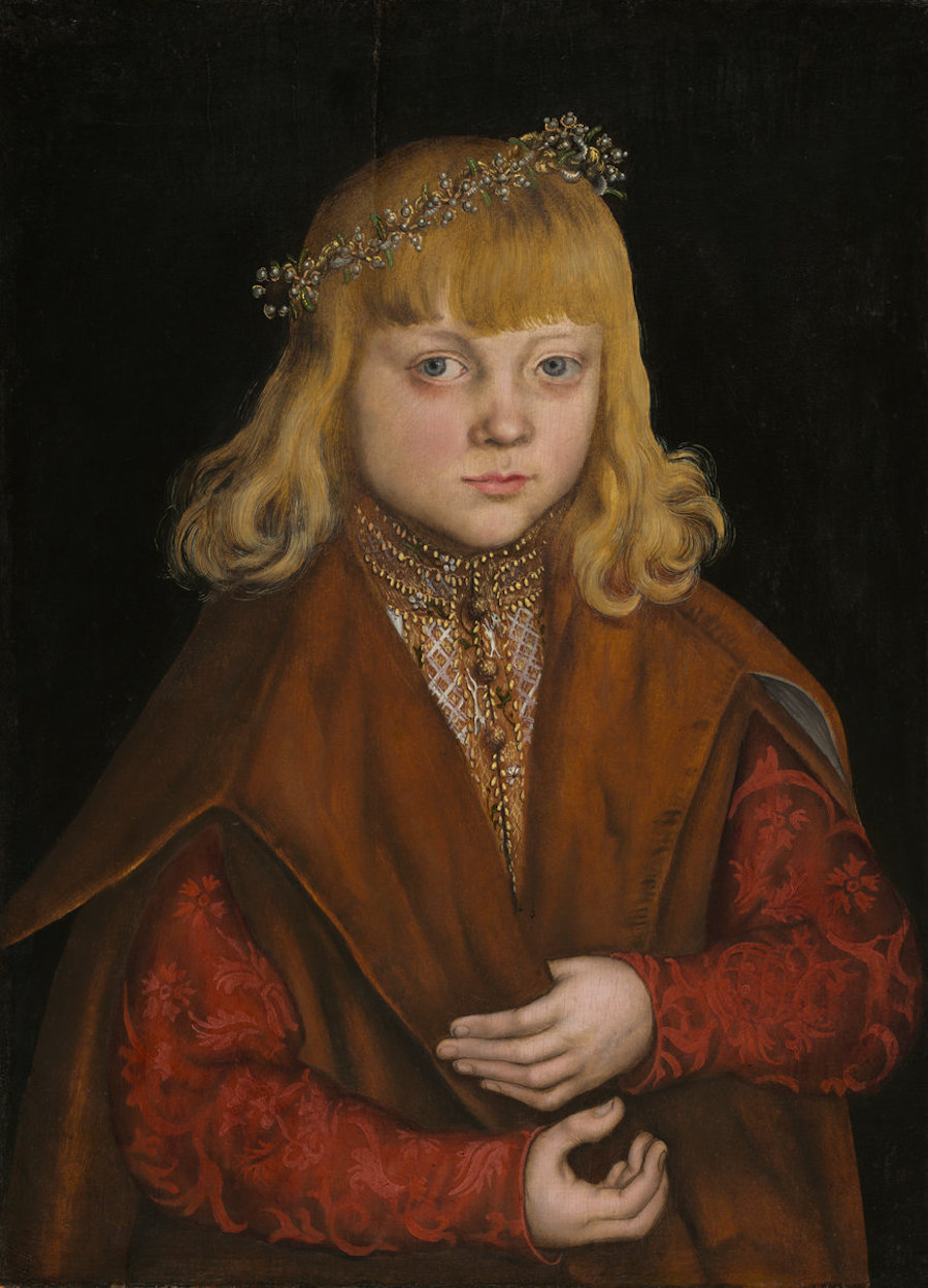 A Prince of Saxony by Lucas Cranach the Elder - c. 1517 - 43.7 x 34.4 cm National Gallery of Art