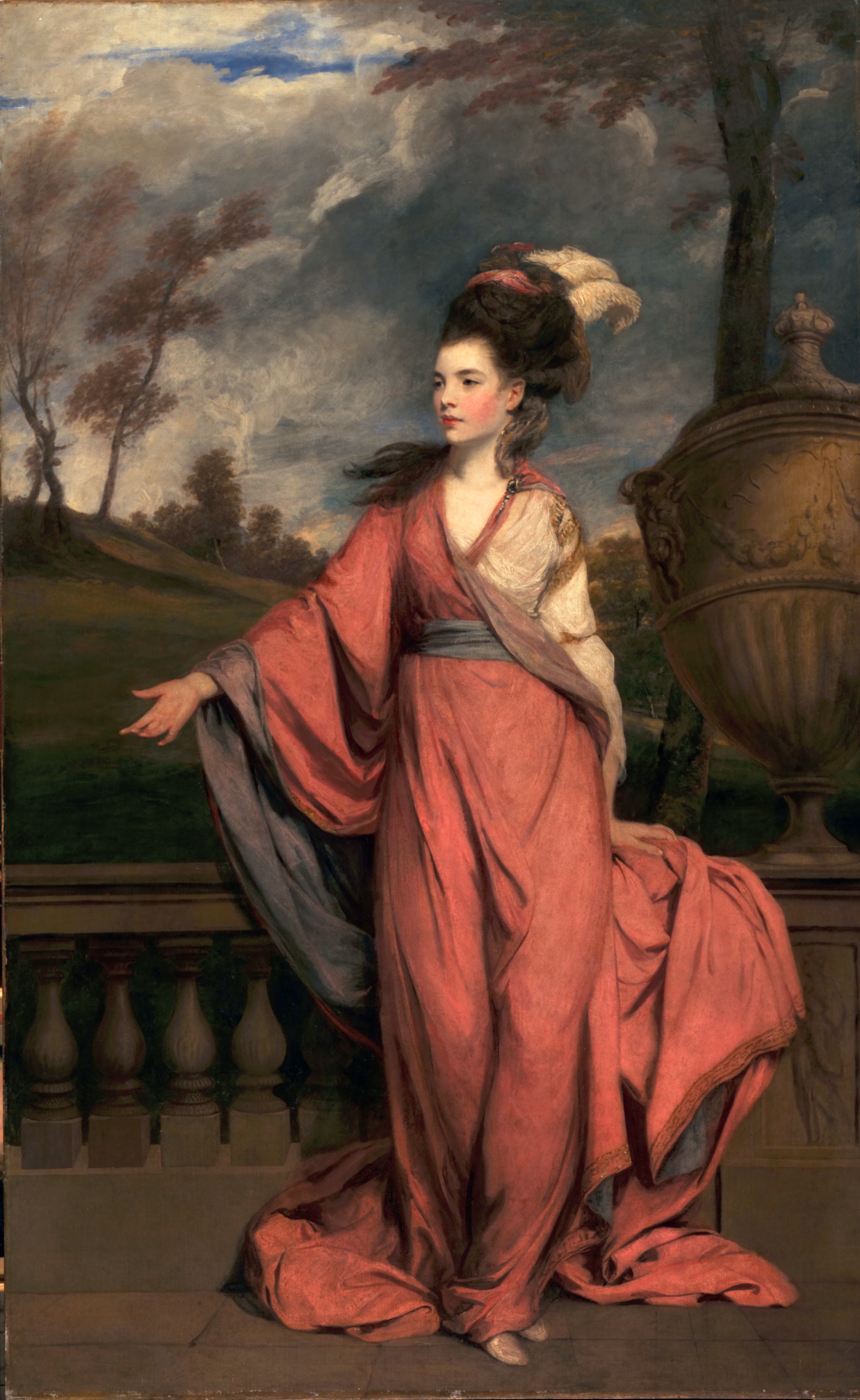 Jane Fleming, later Countess of Harrington by Joshua Reynolds - ca.1778-1779 The Huntington Library, Art Collections and Botanical Gardens