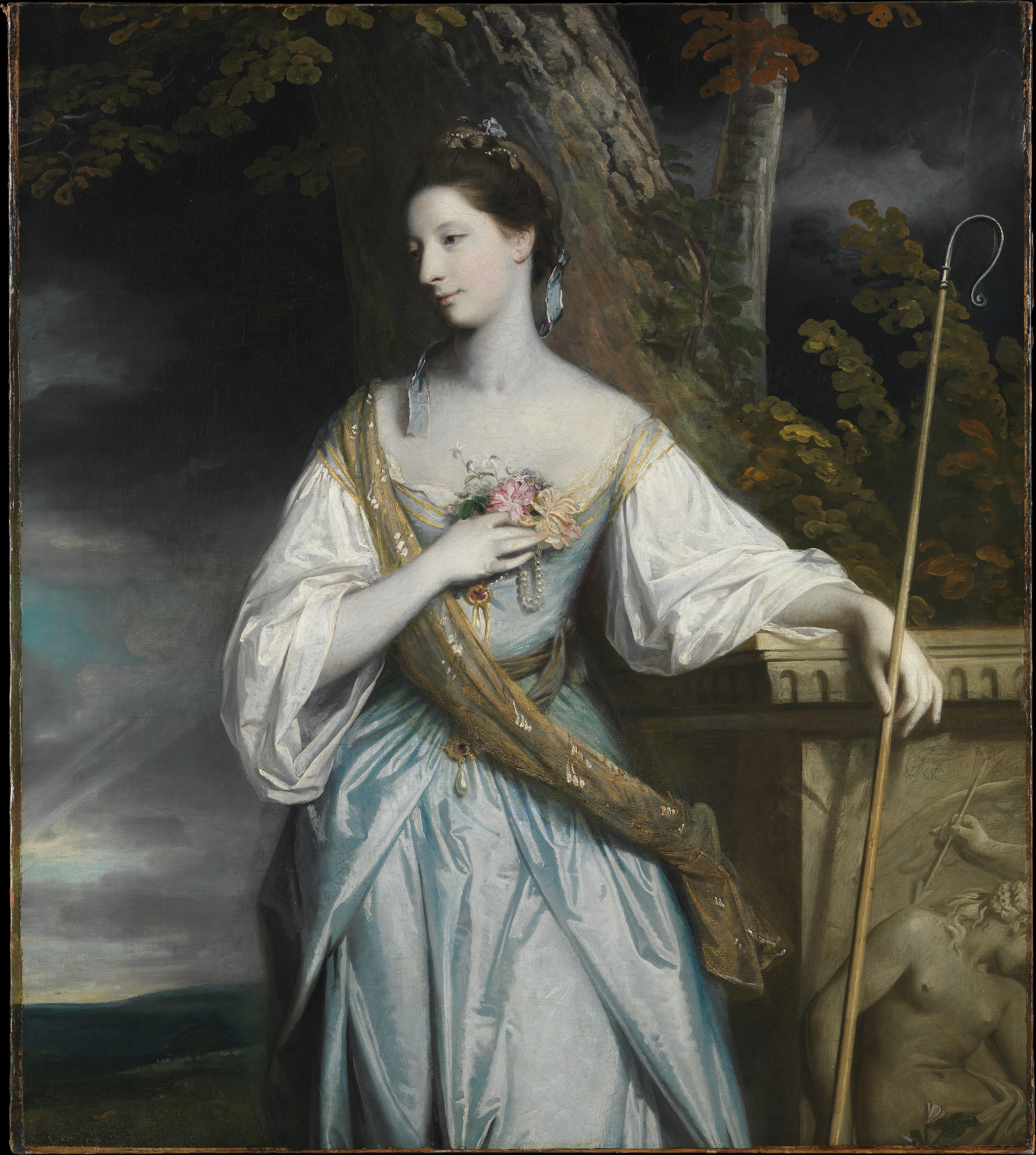 Anne Dashwood (1743–1830), Later Countess of Galloway by Joshua Reynolds - 1764 - 133.4 x 118.7 cm Metropolitan Museum of Art