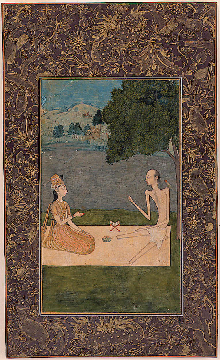 萊拉與瑪吉努 by Nihal Chand - 1730年 